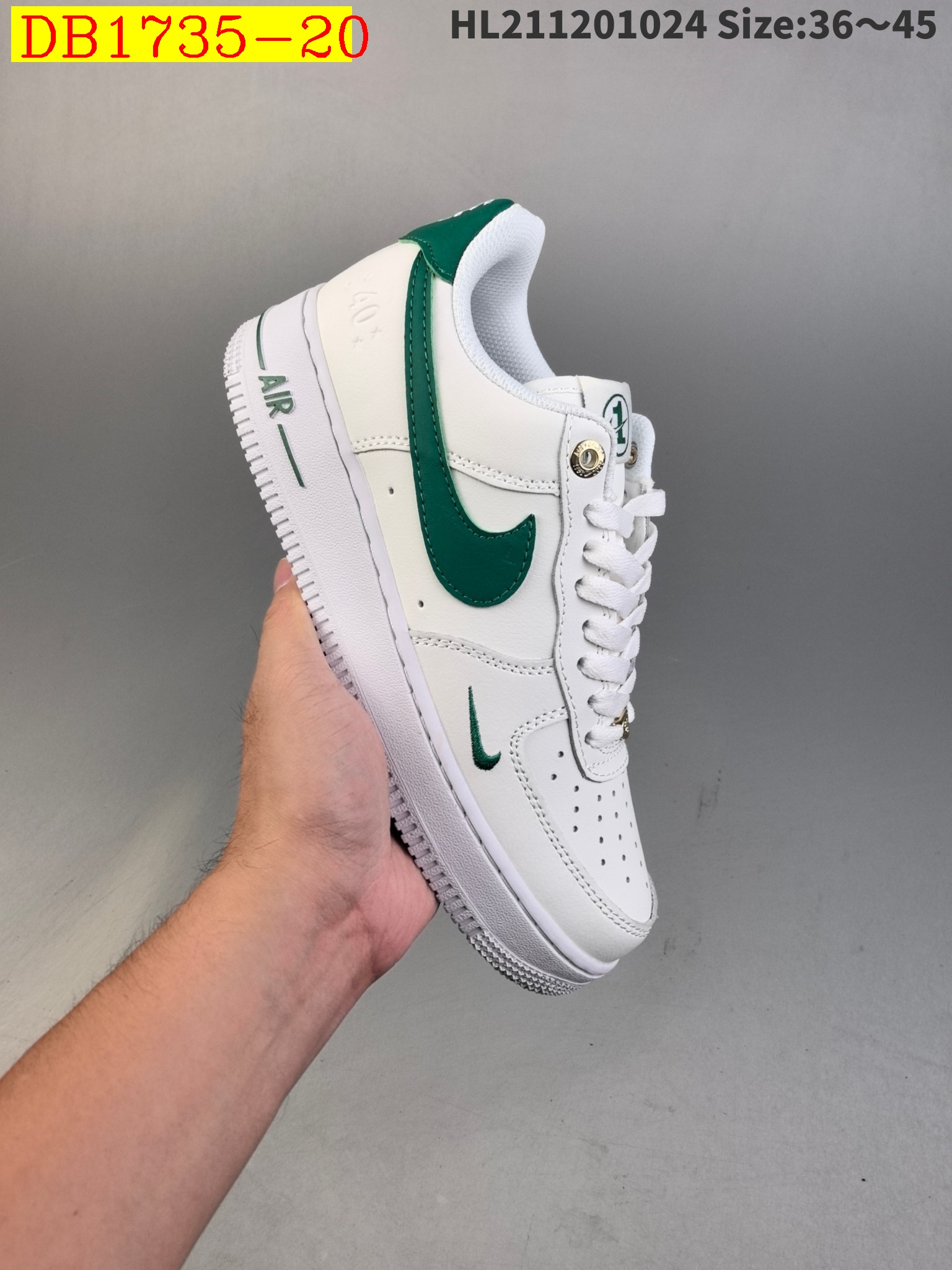 50$ new_dh Nike AIR FORCE 1 LOW size 36-45 92643034271 DB1735 gallery