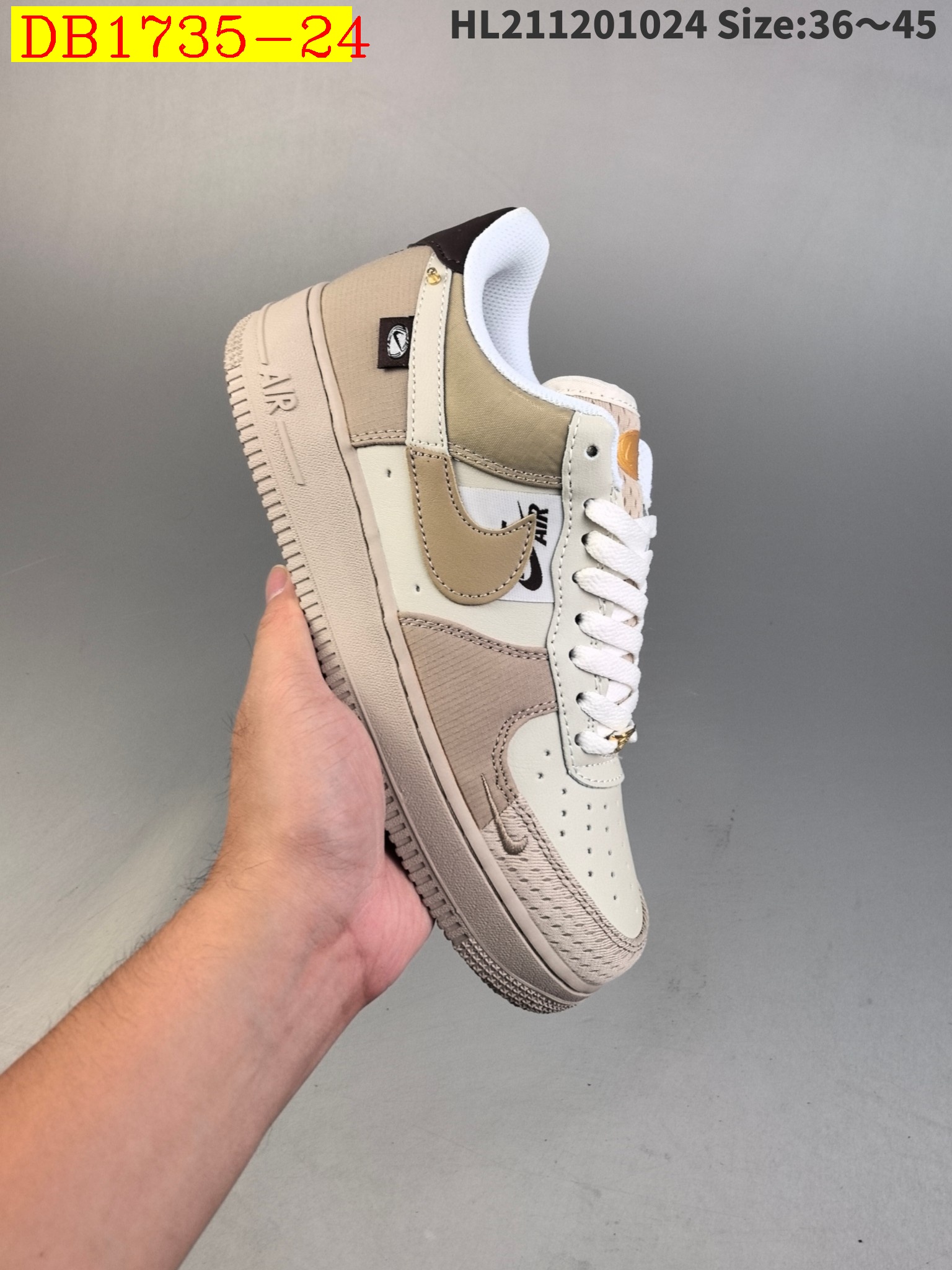 50$ new_dh Nike AIR FORCE 1 LOW size 36-45 92643034271 DB1735 gallery