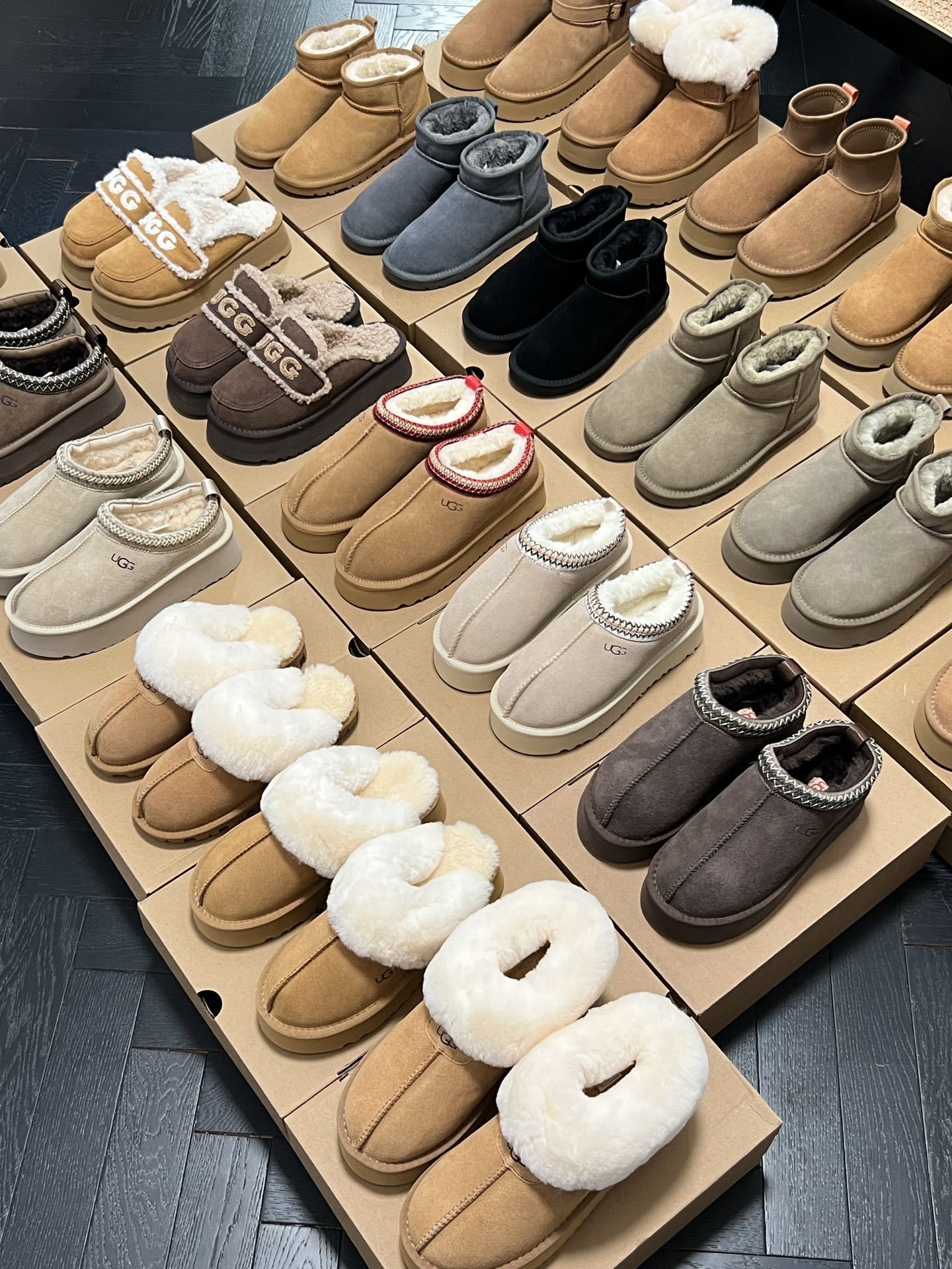 50$ new_dh Top Quality UGG Boot Leather Wool Size 35-40 52251035964 JDS324 gallery