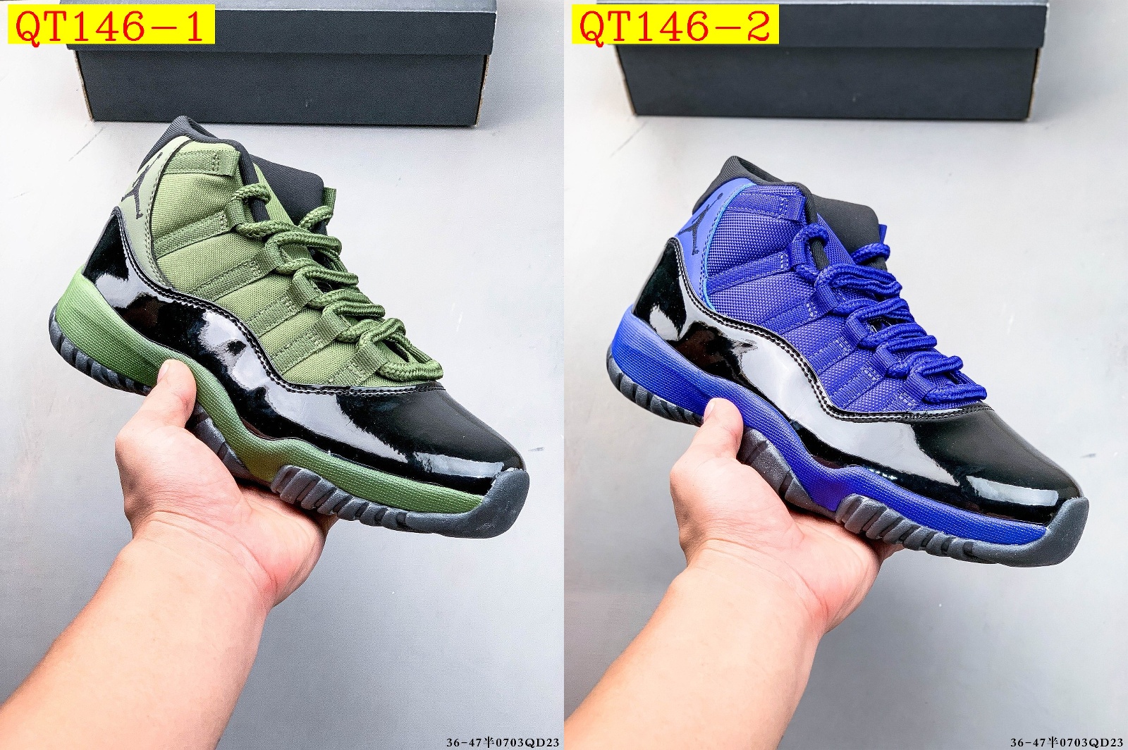 Air Jordan 11 Retro size 36 45 half 723350 QT146 gallery
