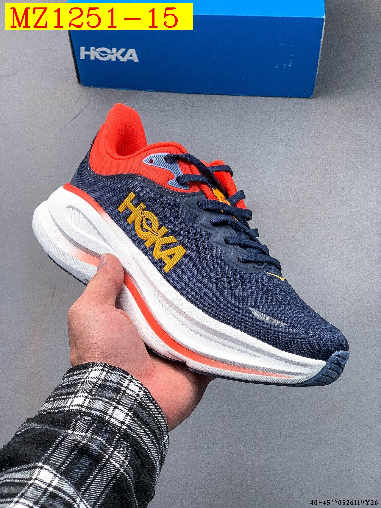 51$ HOKA ONE ONE Bondi 9 size 36-45 half 928690 MZ1251 gallery
