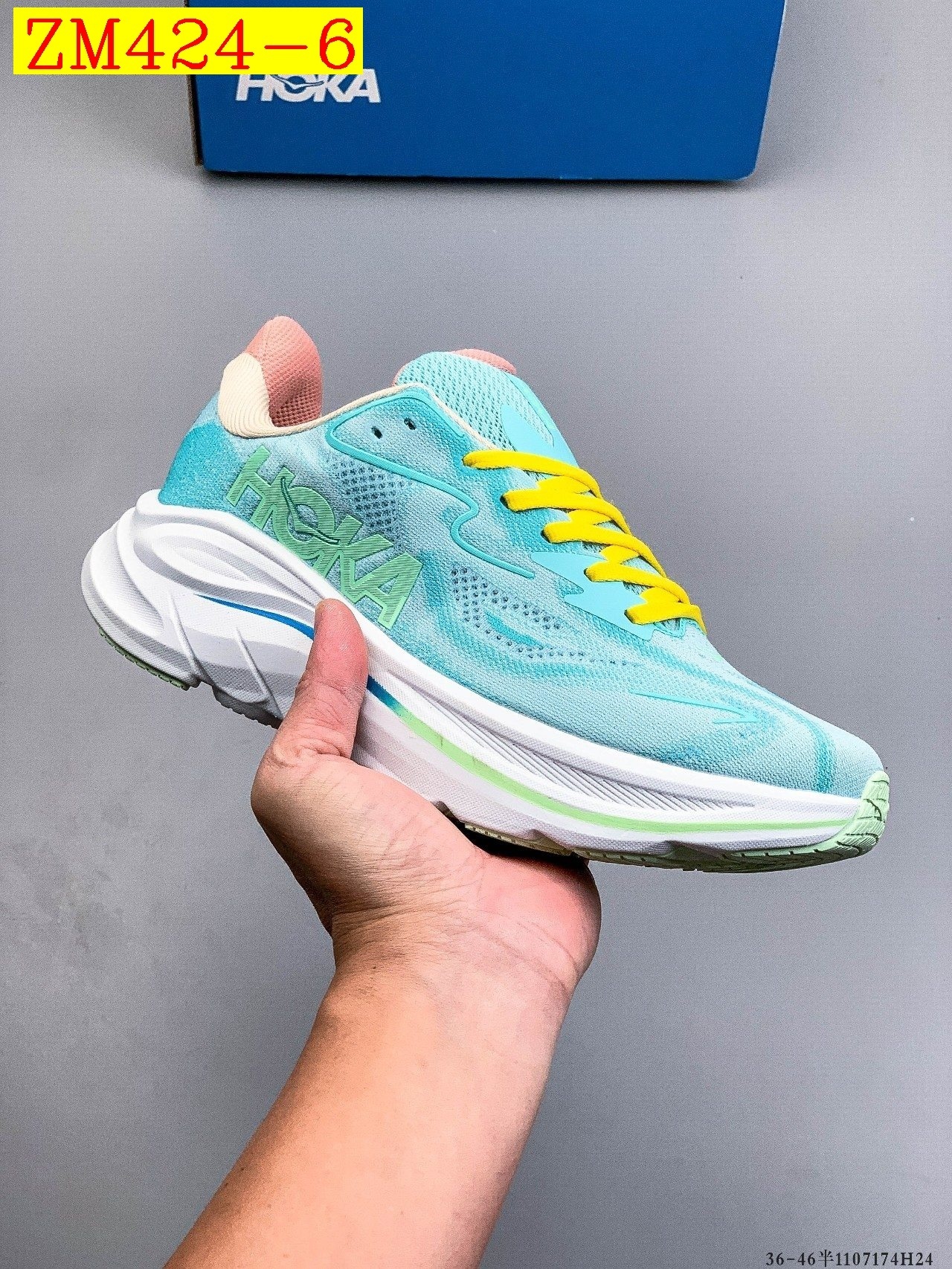 51$ HOKA ONE ONE Clifton 10 Size 36-46 half 920670 ZM424 gallery