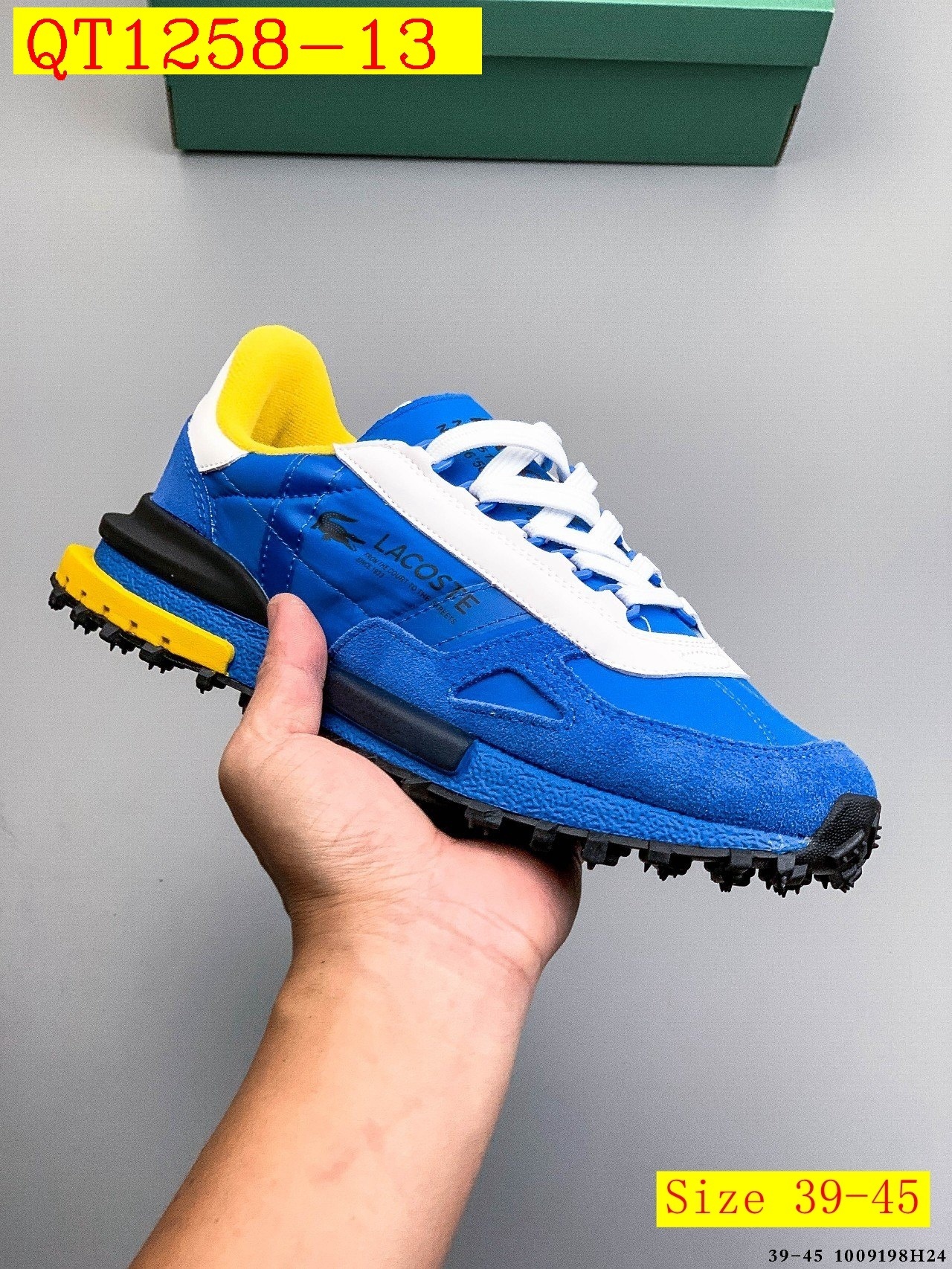 51$ LACOSTE Shoes Size 36-45 723400 QT1258 gallery