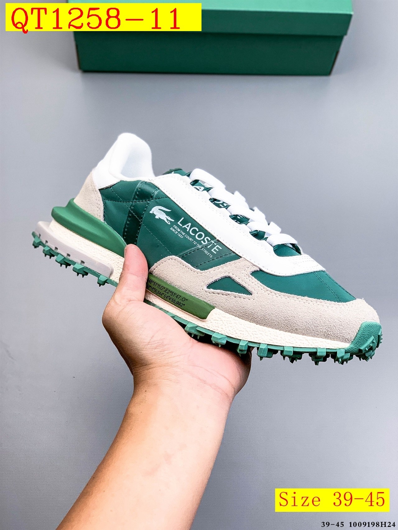 51$ LACOSTE Shoes Size 36-45 723400 QT1258 gallery