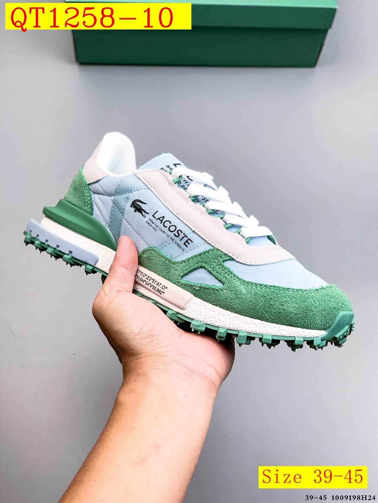 51$ LACOSTE Shoes Size 36-45 723400 QT1258 gallery