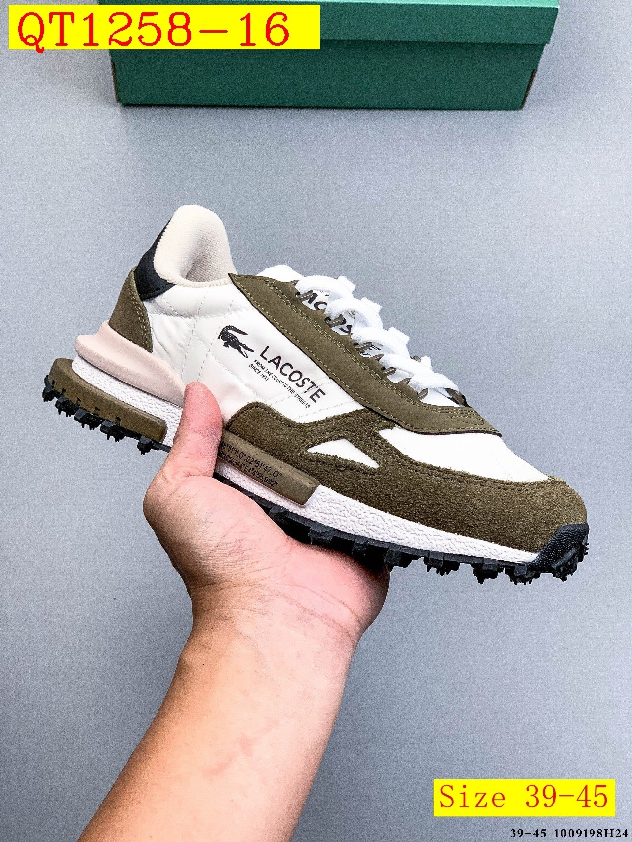 51$ LACOSTE Shoes Size 36-45 723400 QT1258 gallery