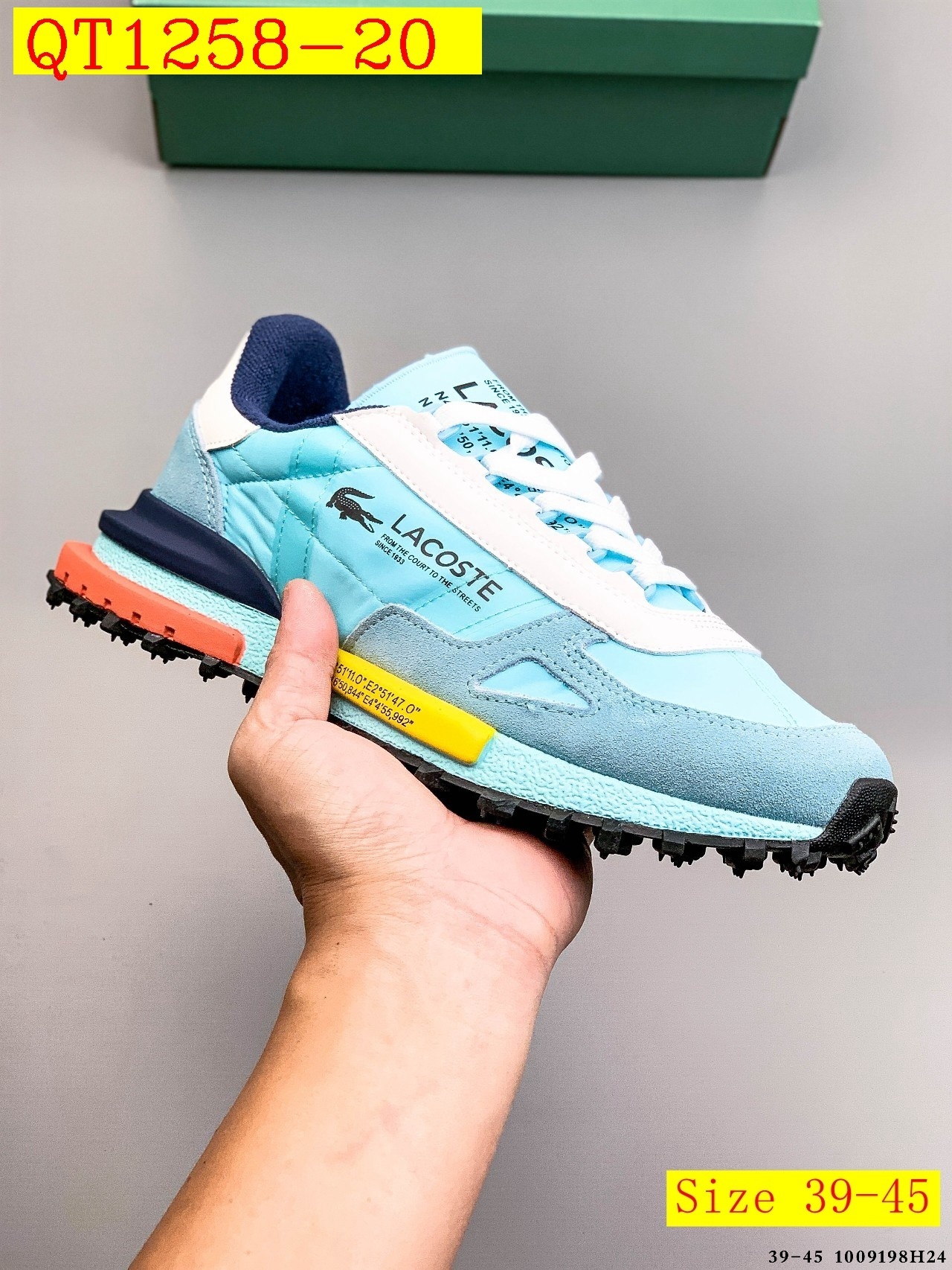 51$ LACOSTE Shoes Size 36-45 723400 QT1258 gallery