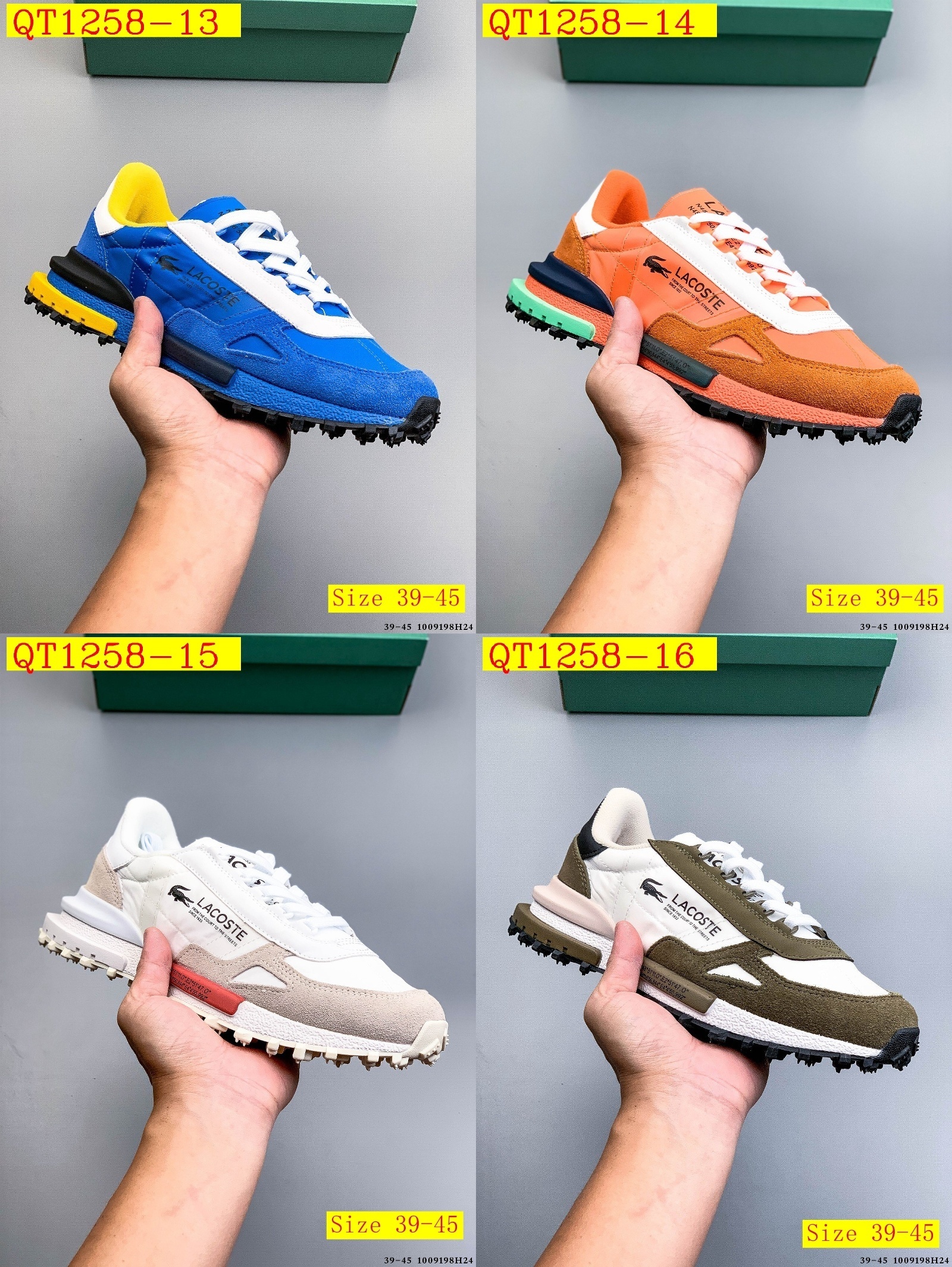 51$ LACOSTE Shoes Size 36-45 723400 QT1258 gallery