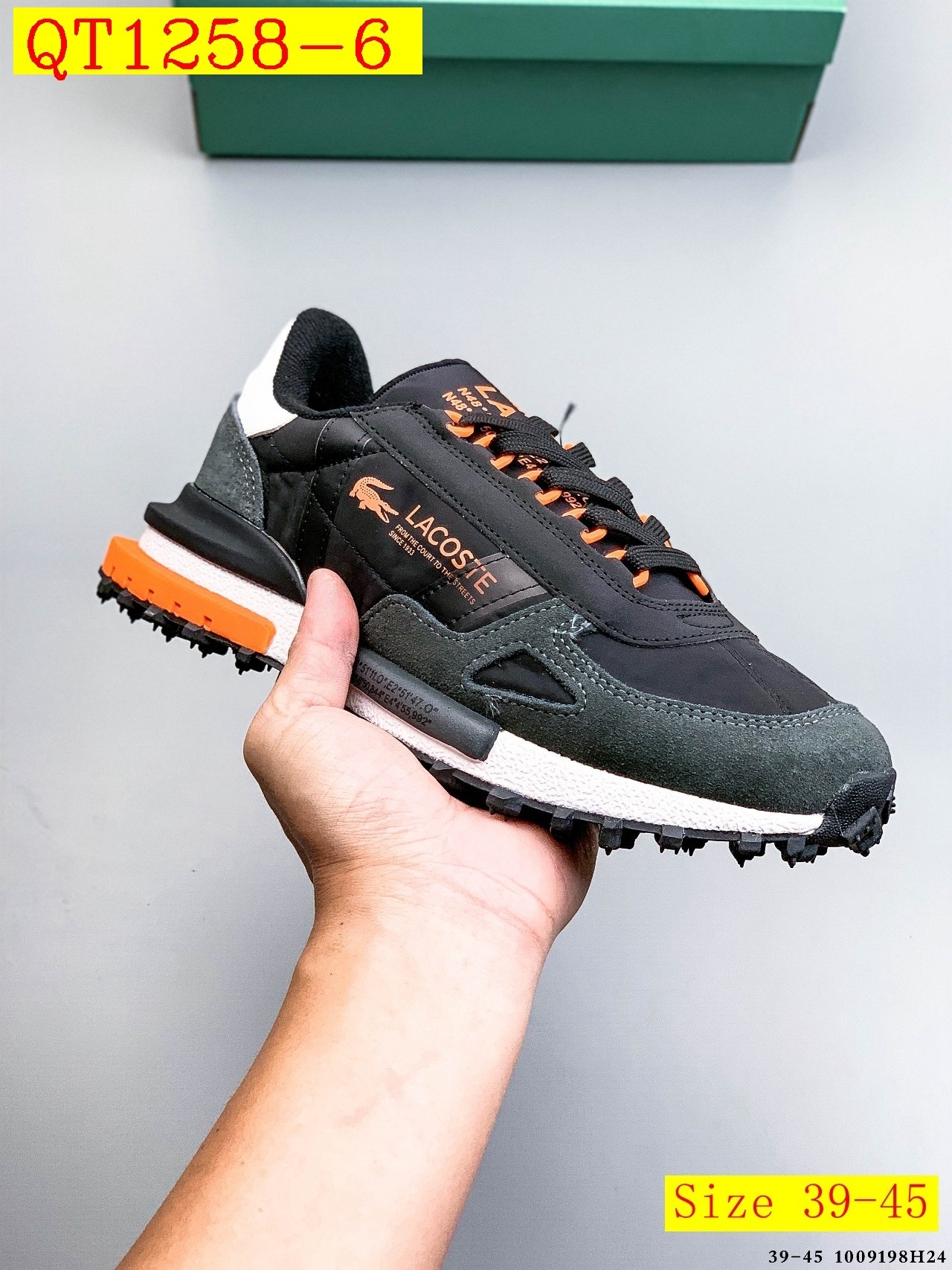 51$ LACOSTE Shoes Size 36-45 723400 QT1258 gallery