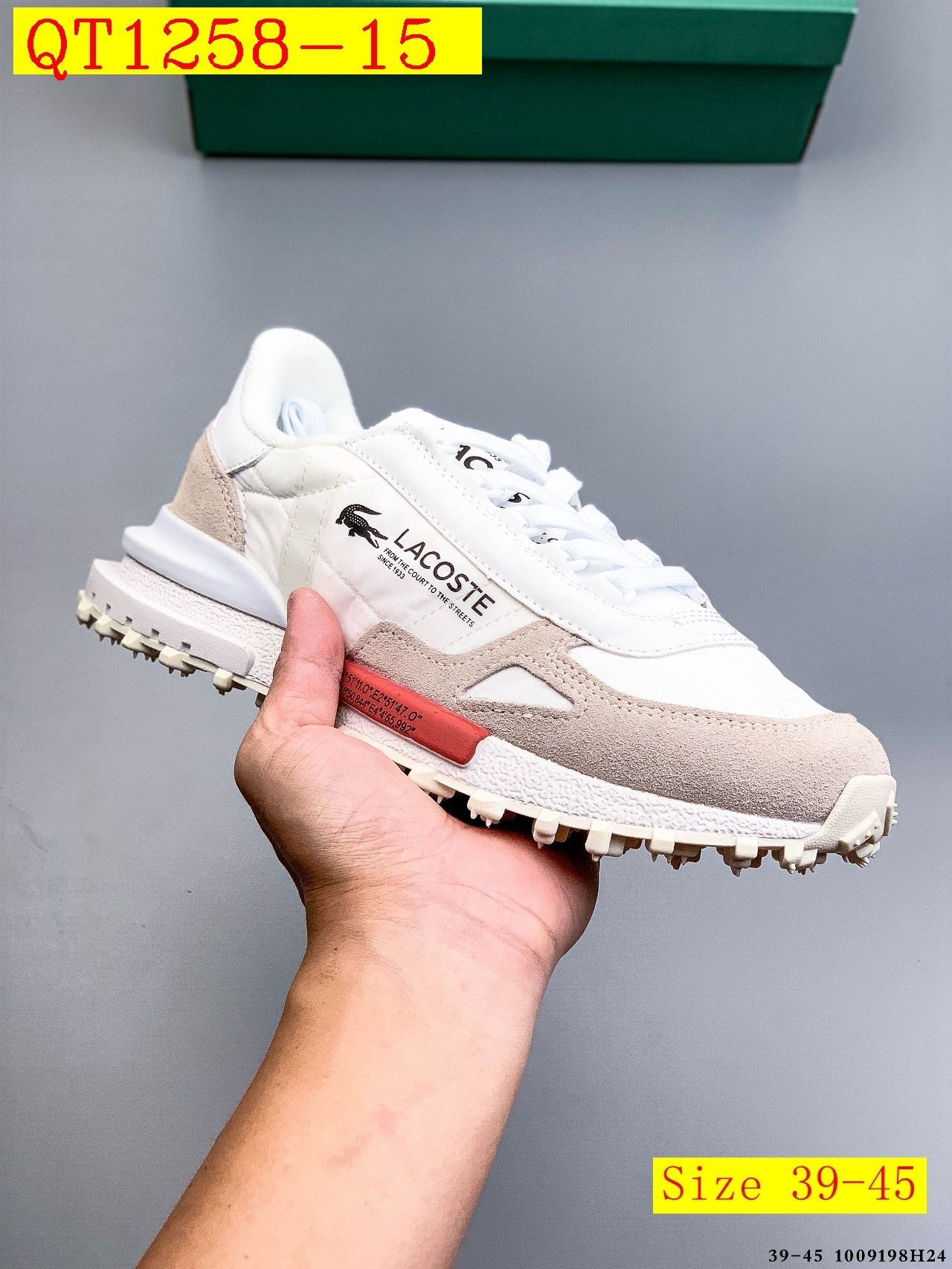 51$ LACOSTE Shoes Size 36-45 723400 QT1258 gallery