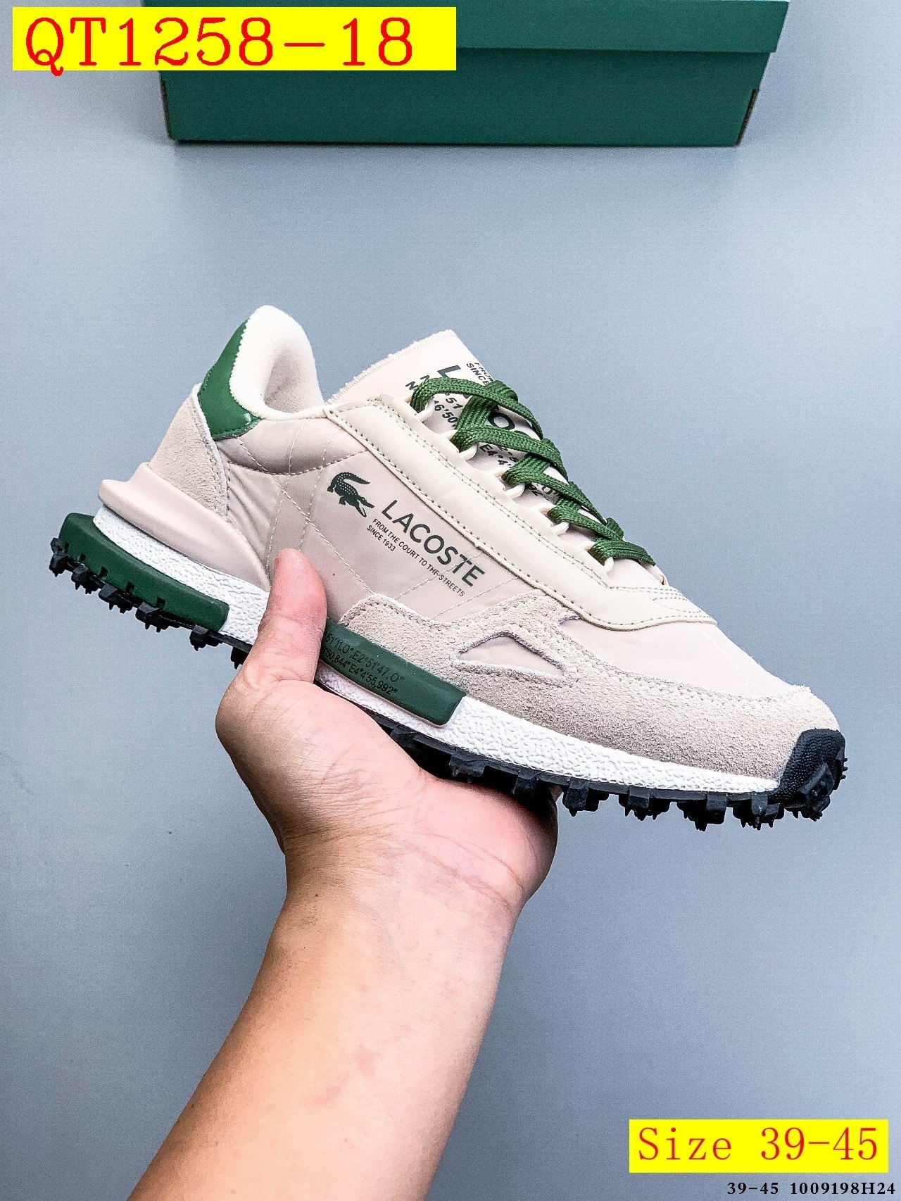 51$ LACOSTE Shoes Size 36-45 723400 QT1258 gallery