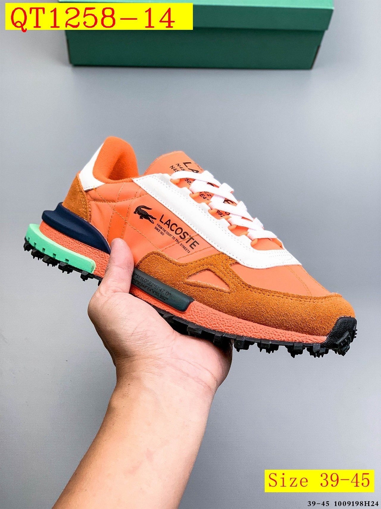 51$ LACOSTE Shoes Size 36-45 723400 QT1258 gallery