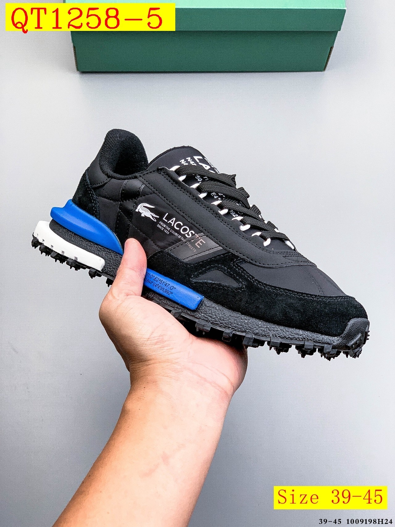 51$ LACOSTE Shoes Size 36-45 723400 QT1258 gallery