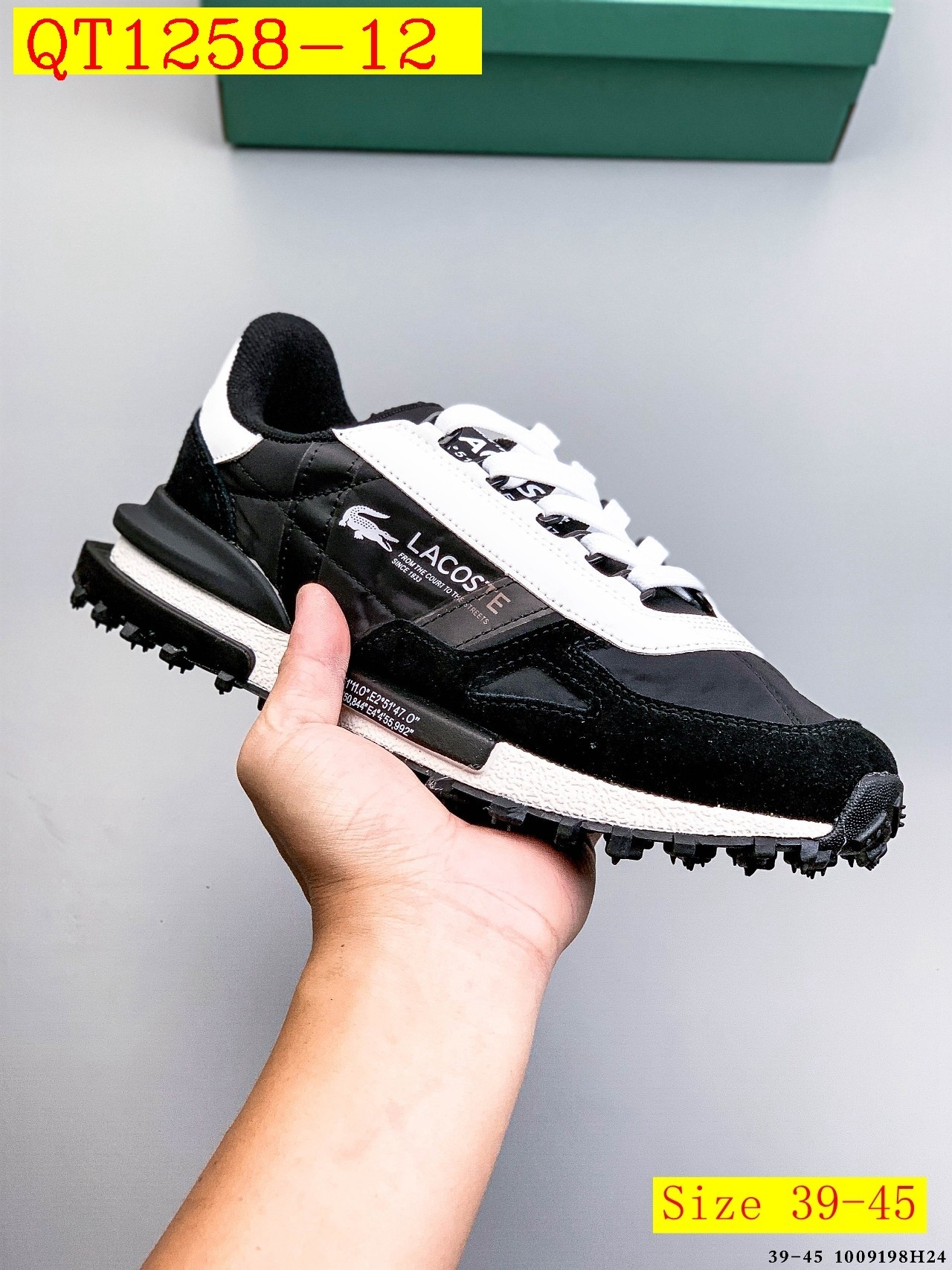 51$ LACOSTE Shoes Size 36-45 723400 QT1258 gallery