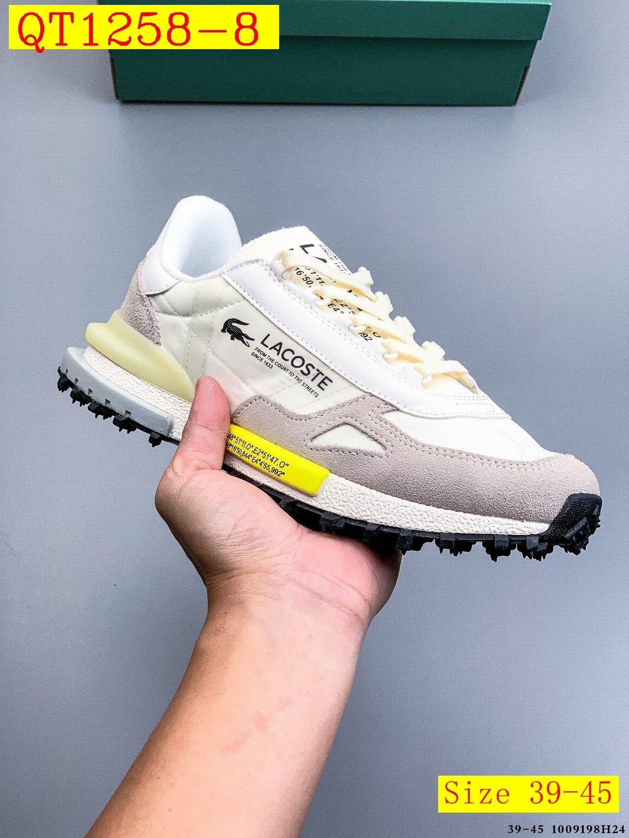 51$ LACOSTE Shoes Size 36-45 723400 QT1258 gallery