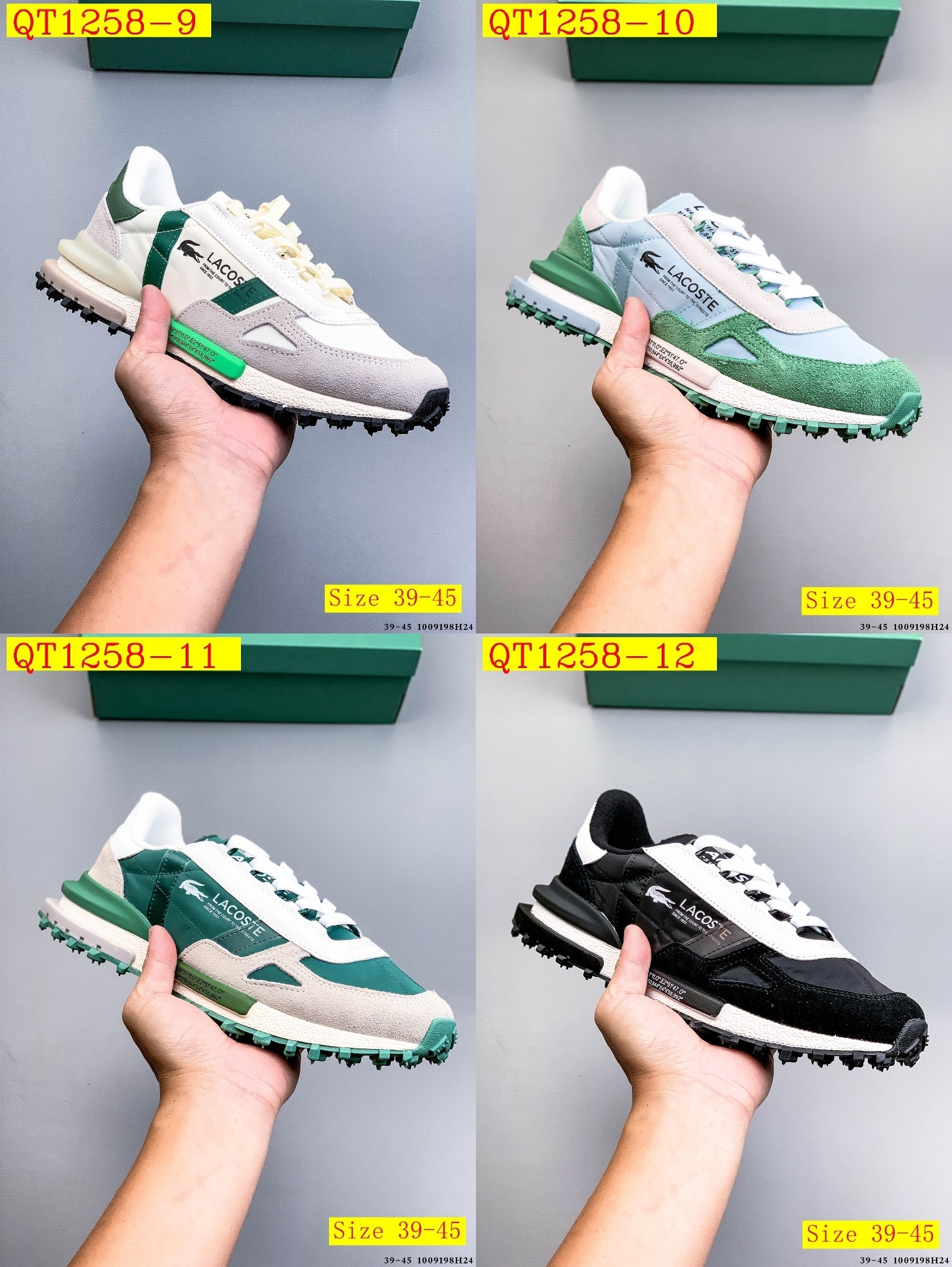 51$ LACOSTE Shoes Size 36-45 723400 QT1258 gallery
