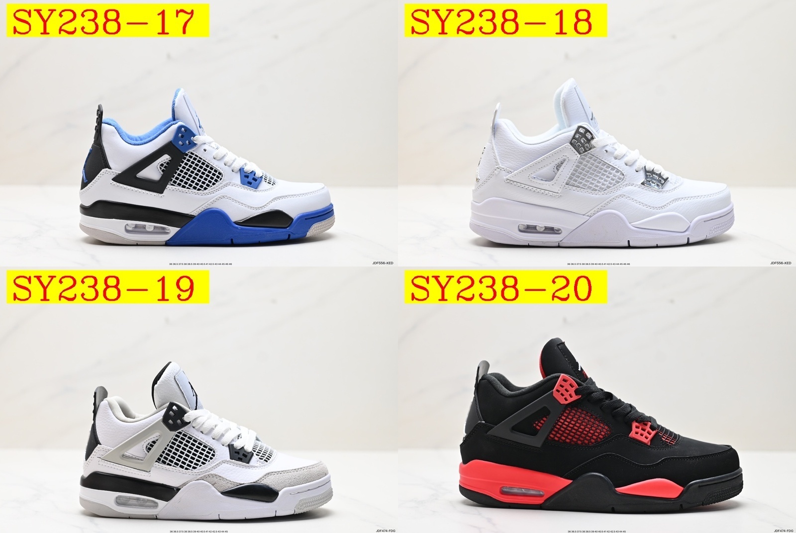 51$ Nike Air Jordan 4 Retro Size 36-46 325170 SY238 gallery