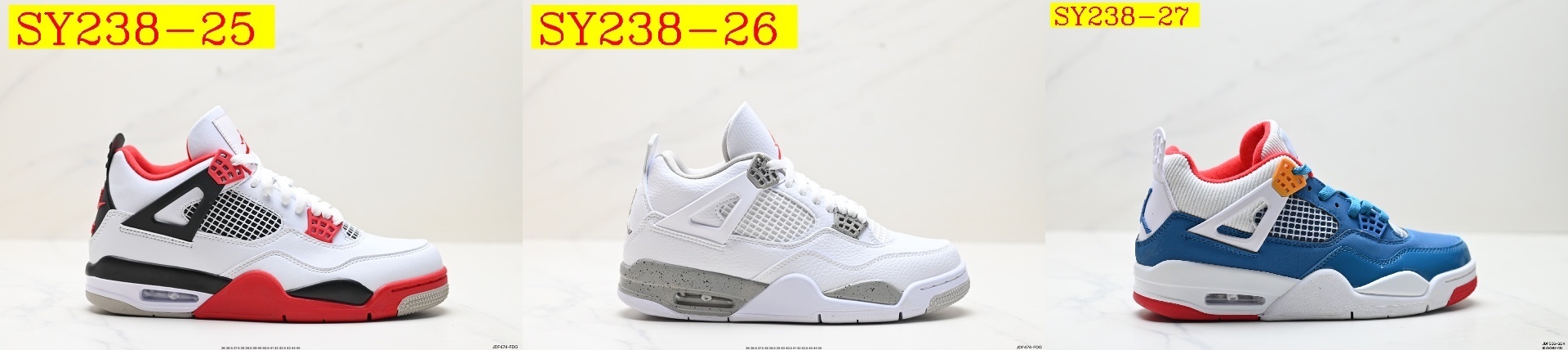 51$ Nike Air Jordan 4 Retro Size 36-46 325170 SY238 gallery