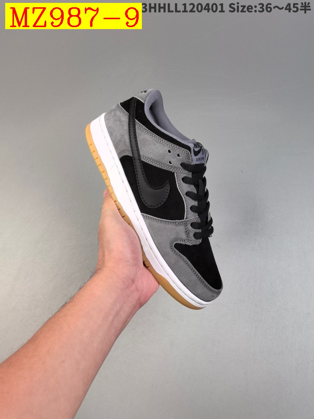 51$ Nike SB Dunk Low Pro Fog half size 36-46 127610 MZ987 gallery