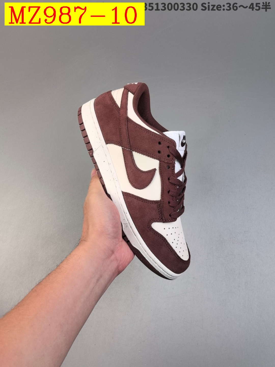 51$ Nike SB Dunk Low Pro Fog half size 36-46 127610 MZ987 gallery