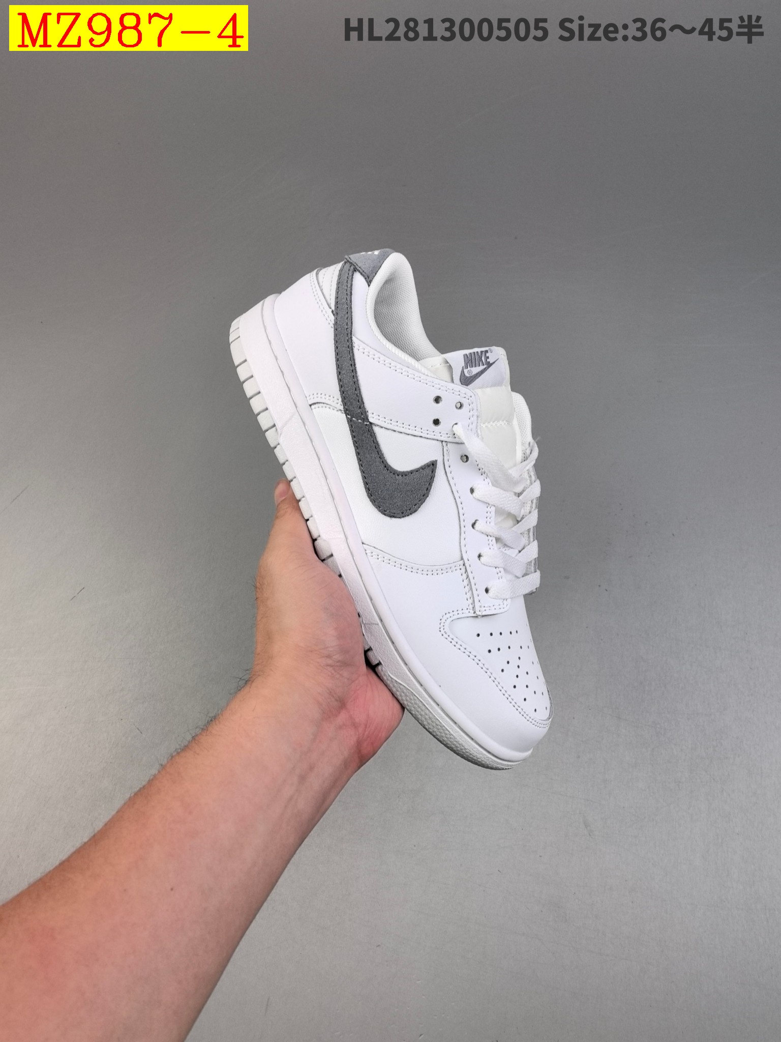 51$ Nike SB Dunk Low Pro Fog half size 36-46 127610 MZ987 gallery