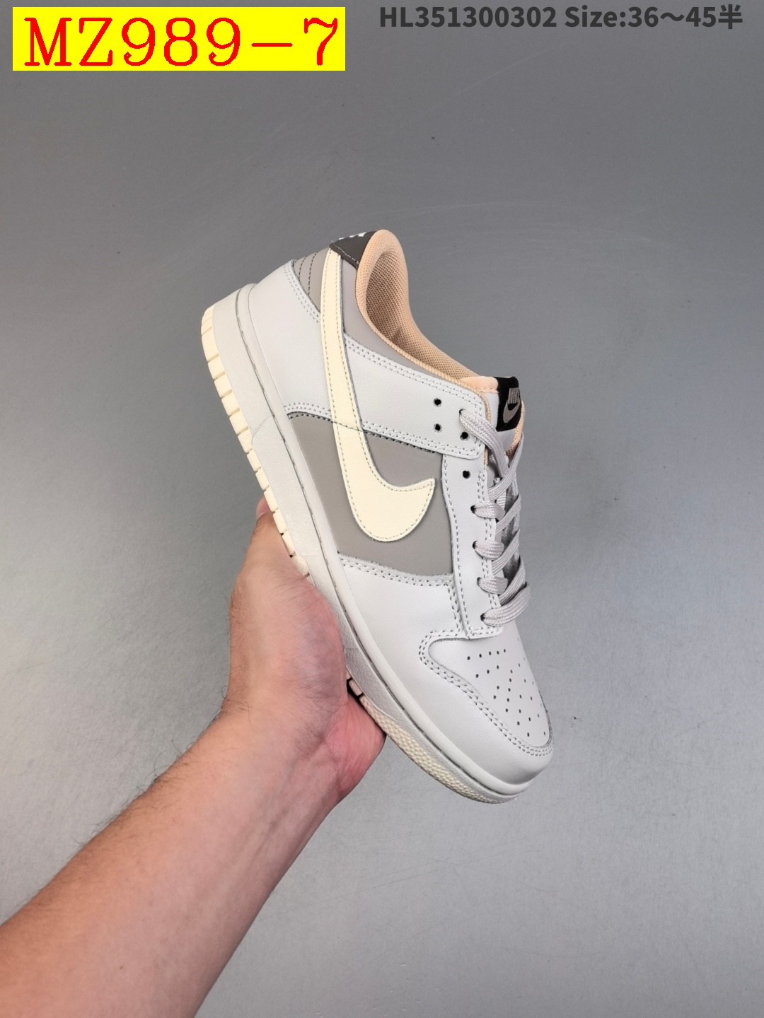 51$ Nike SB Dunk Low Pro Fog half size 36-46 227610 MZ989 gallery