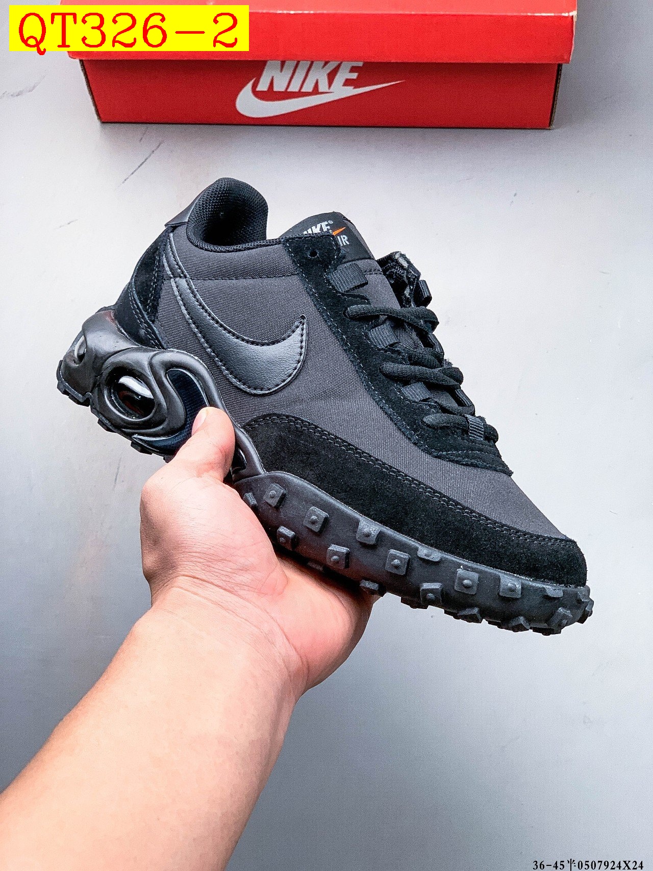 51$ Top Quality Nike Air Max Waffle SP size 36-45 half 523480 QT326 gallery