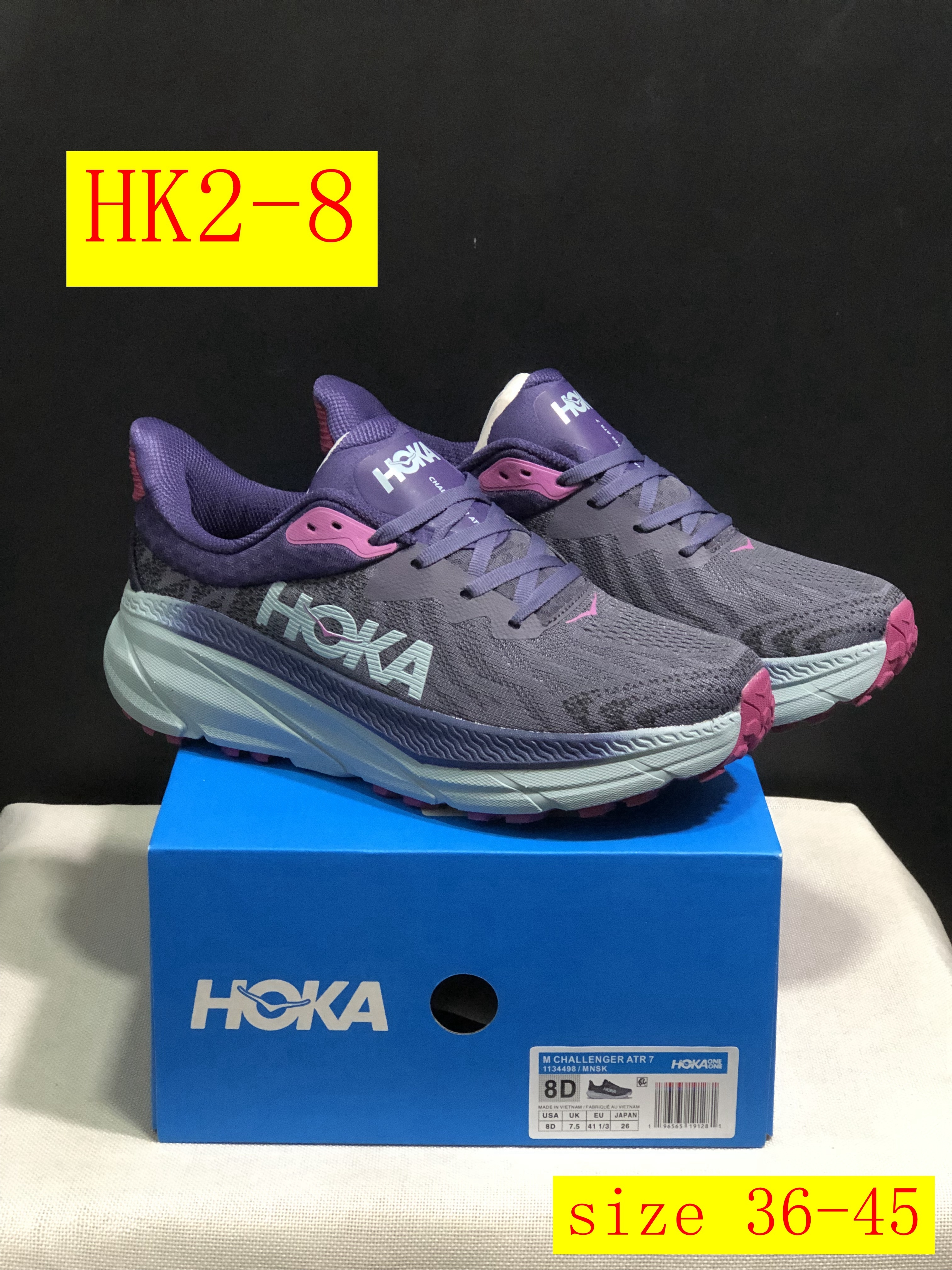 51$ dh HOKA ONE ONE Challenger 7 size 36-45 HK2 gallery