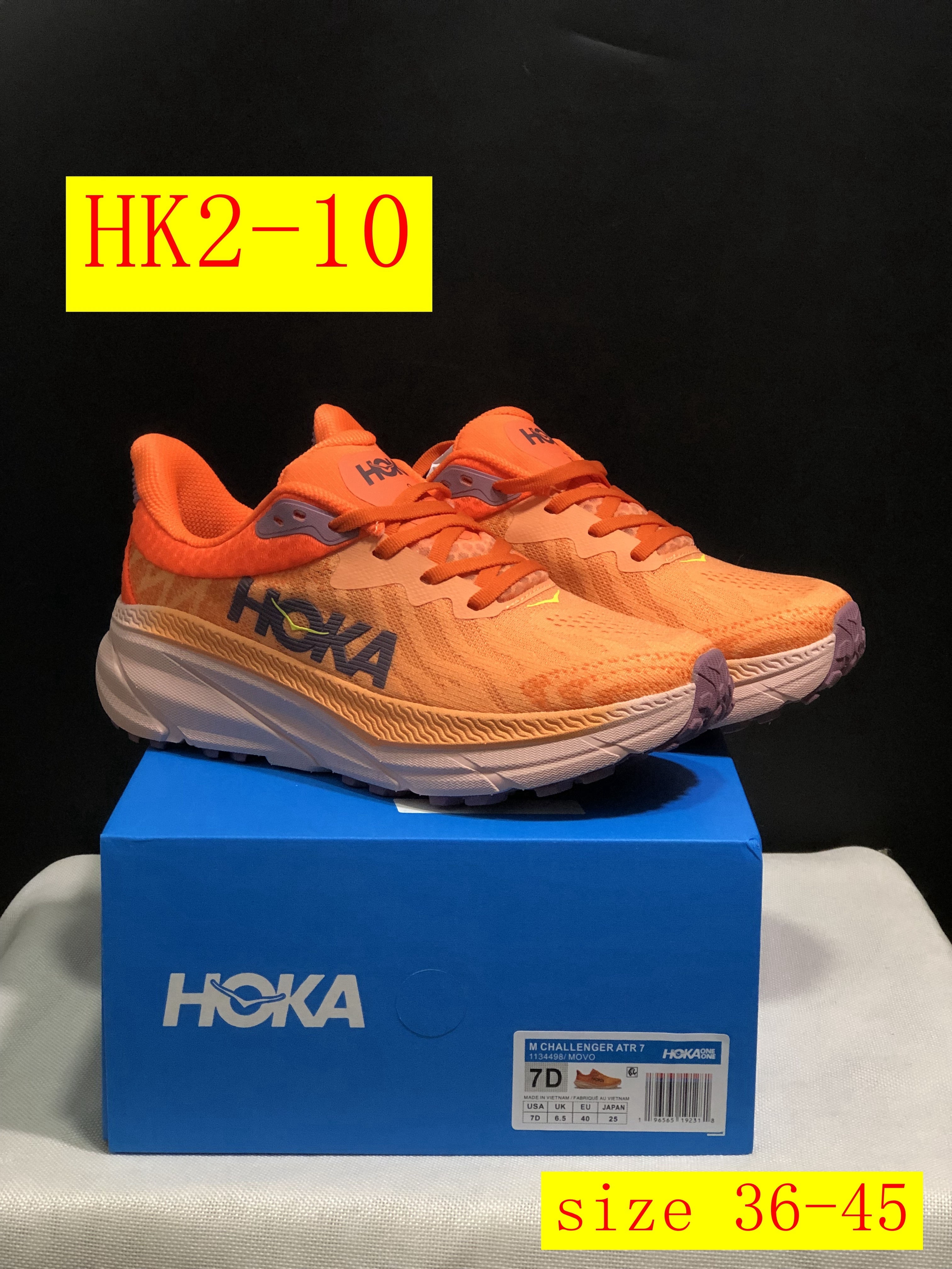 51$ dh HOKA ONE ONE Challenger 7 size 36-45 HK2 gallery
