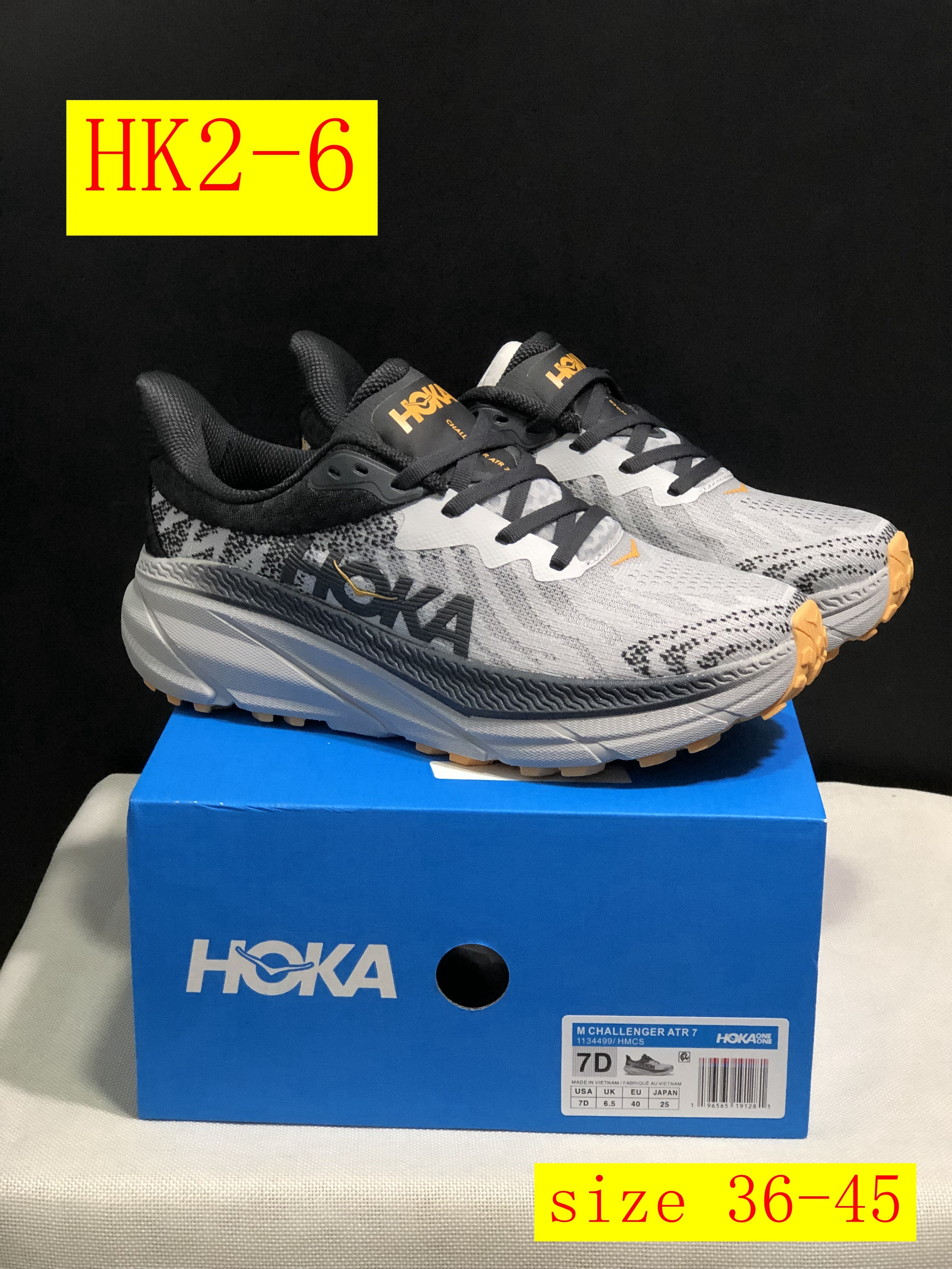 51$ dh HOKA ONE ONE Challenger 7 size 36-45 HK2 gallery