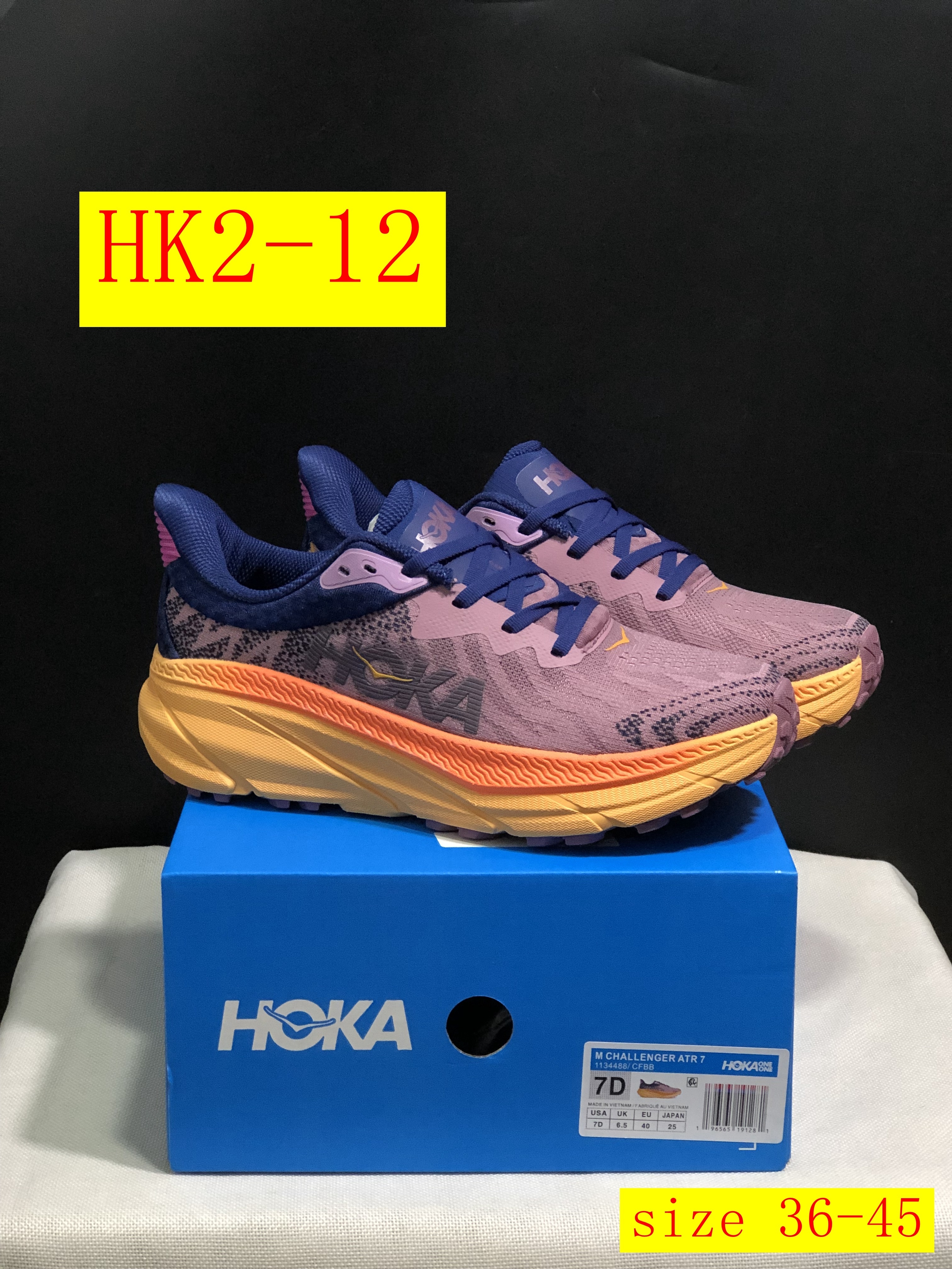 51$ dh HOKA ONE ONE Challenger 7 size 36-45 HK2 gallery
