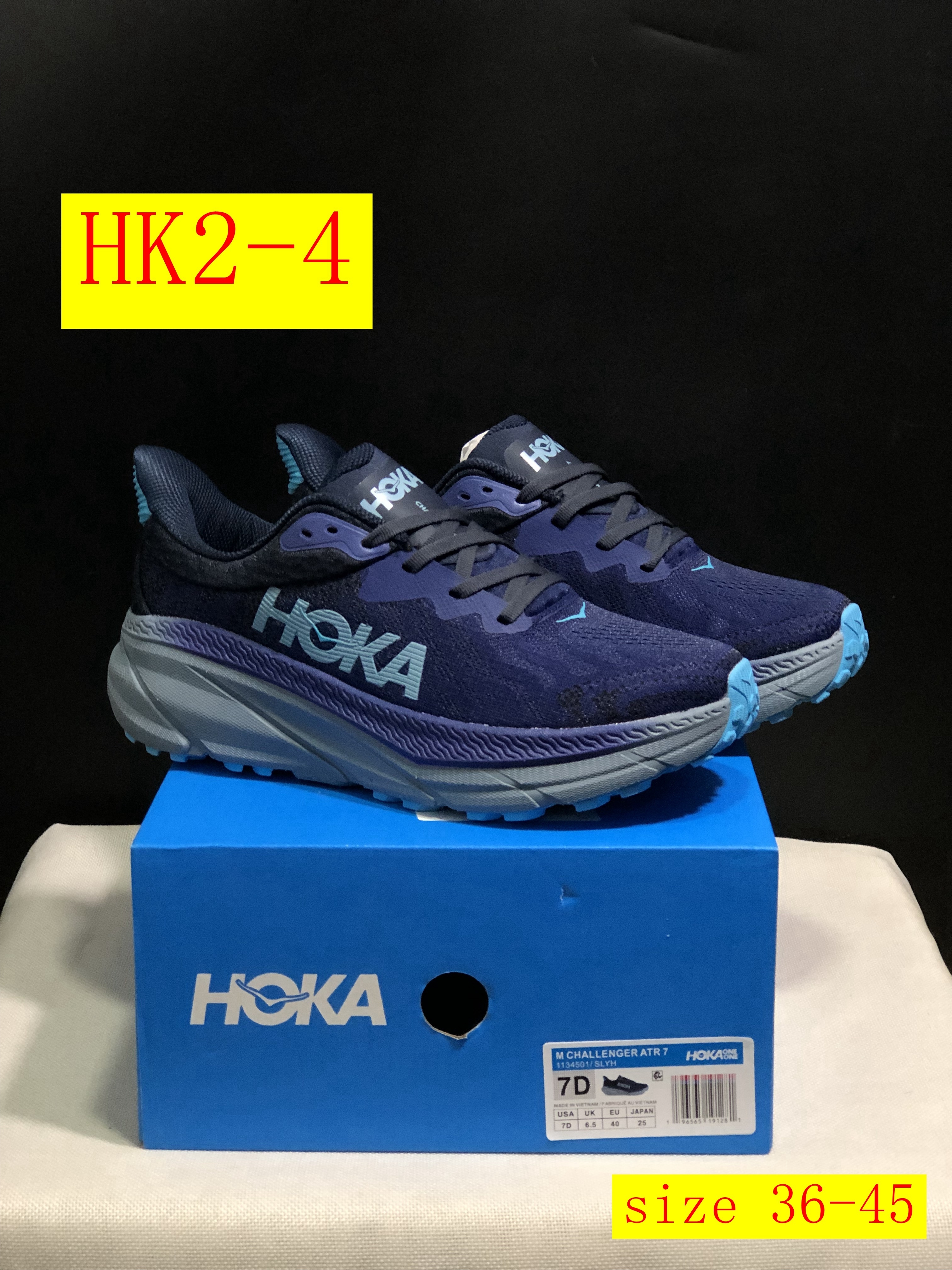 51$ dh HOKA ONE ONE Challenger 7 size 36-45 HK2 gallery