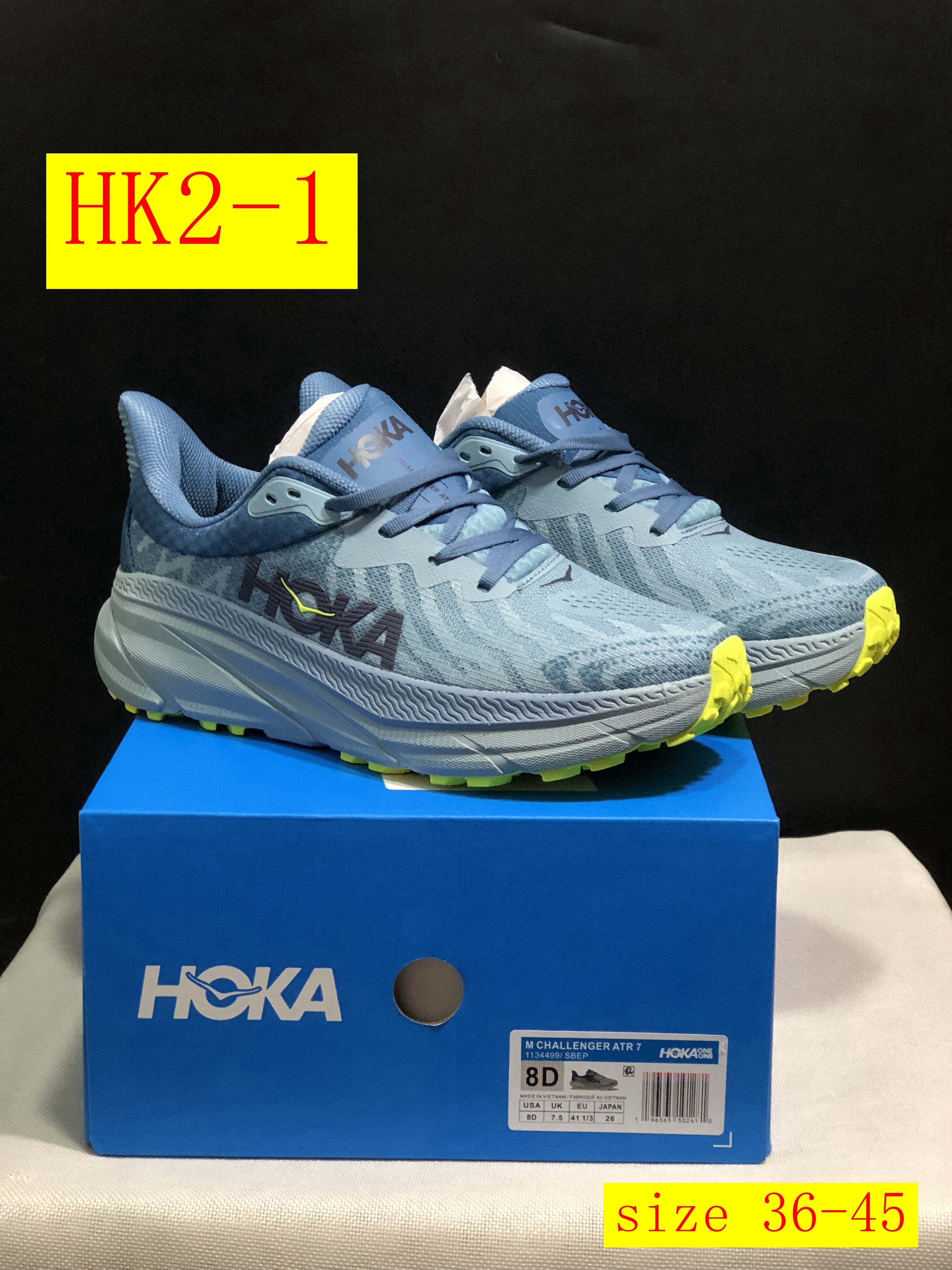 51$ dh HOKA ONE ONE Challenger 7 size 36-45 HK2 gallery