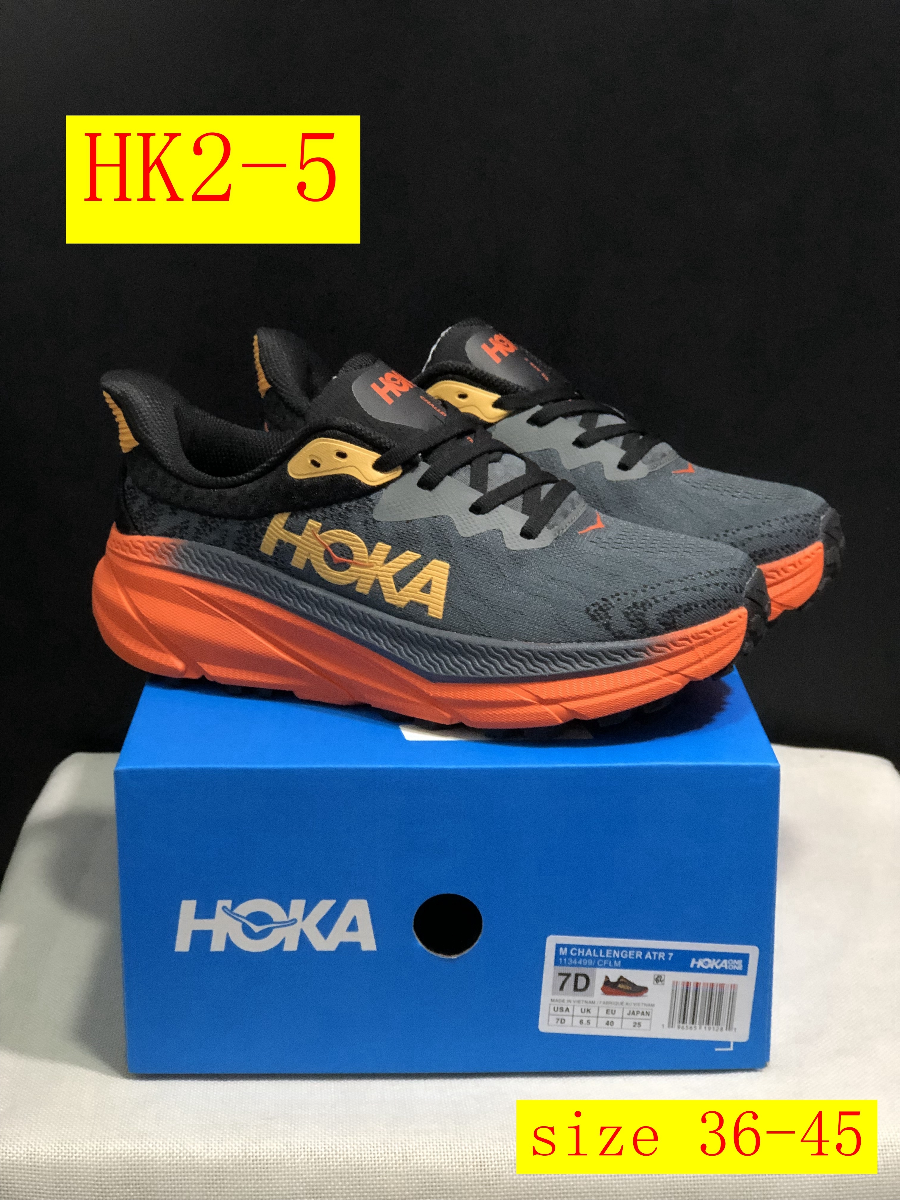 51$ dh HOKA ONE ONE Challenger 7 size 36-45 HK2 gallery