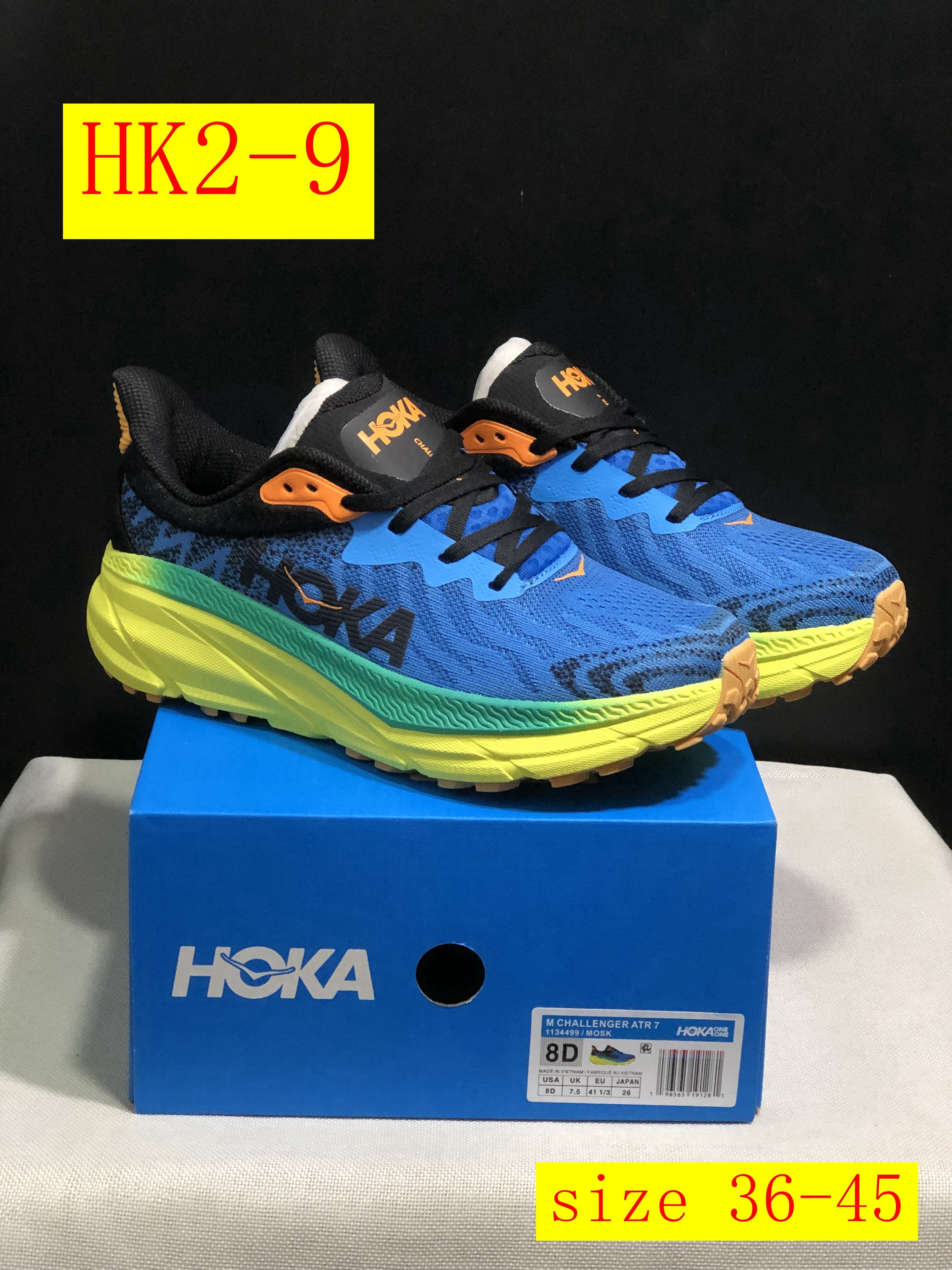 51$ dh HOKA ONE ONE Challenger 7 size 36-45 HK2 gallery