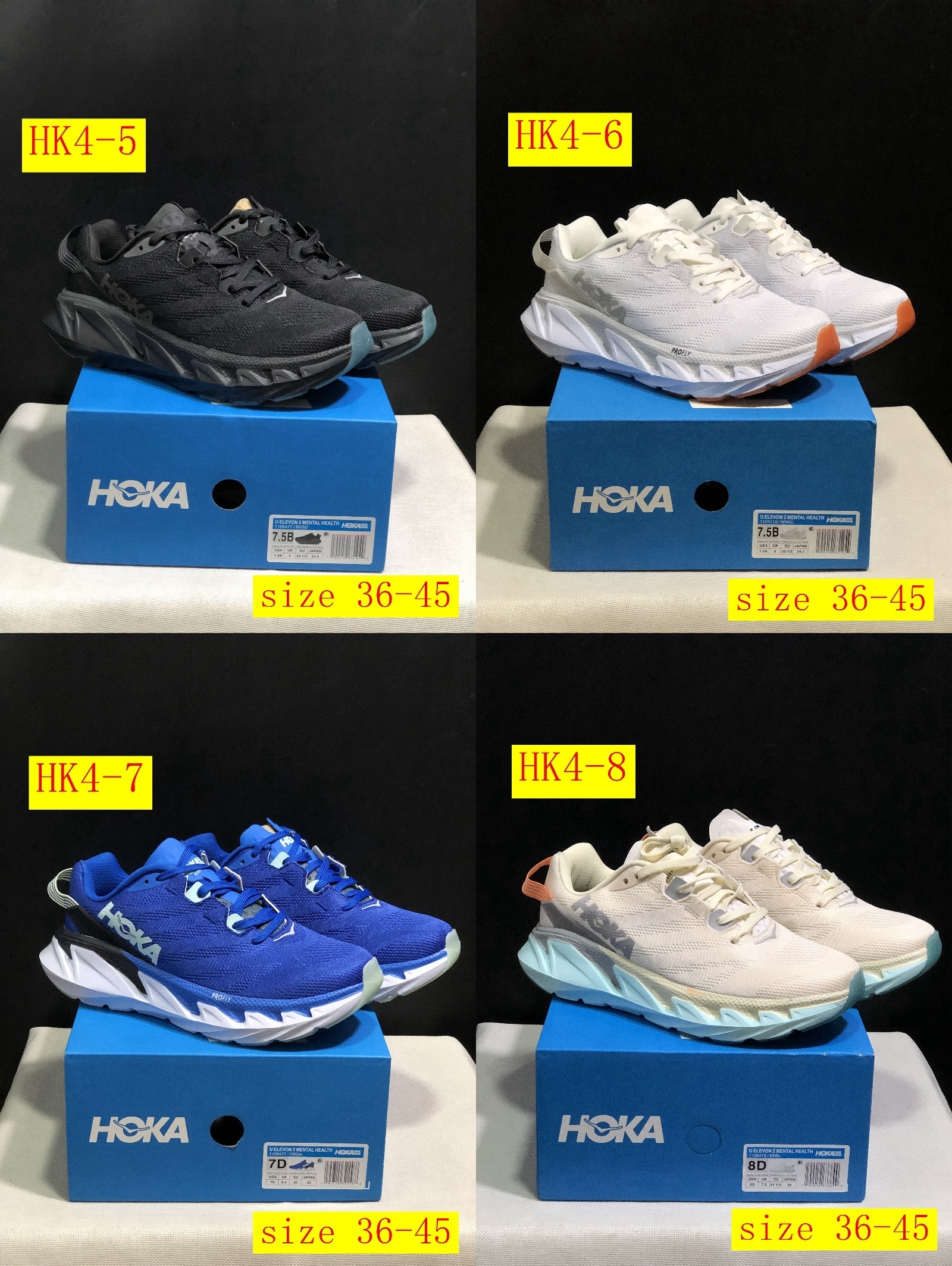 51$ dh HOKA ONE ONE Elevon 2 size 36-45 HK4 gallery