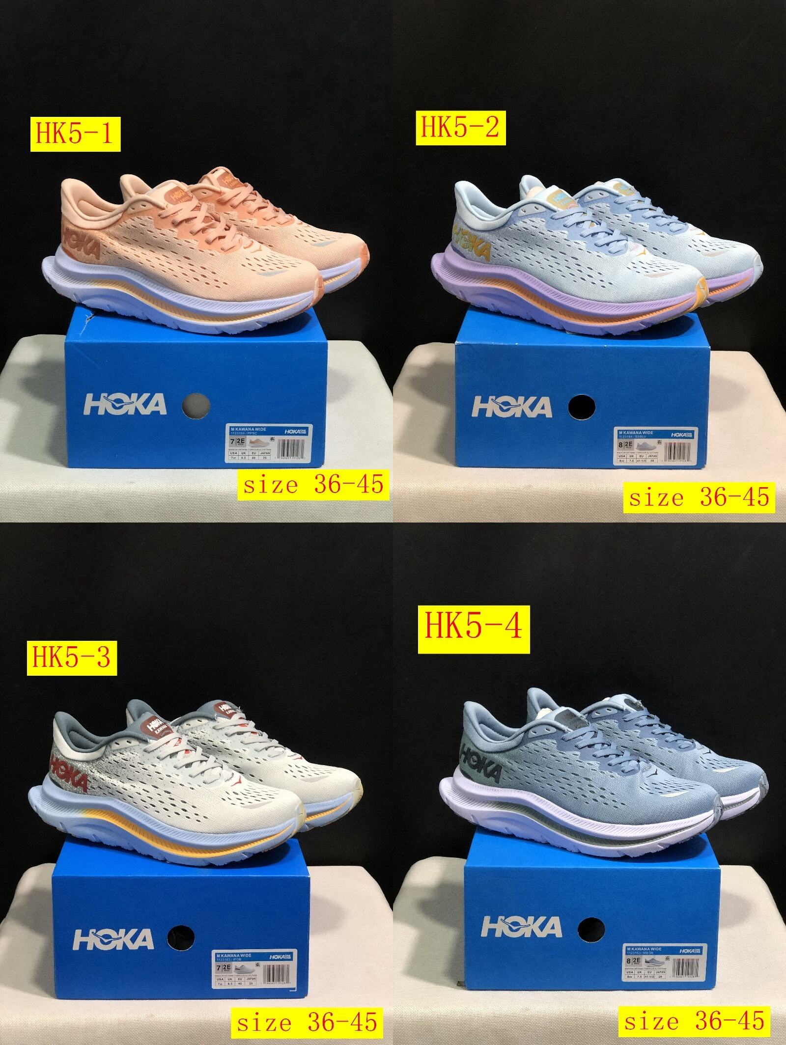 51$ dh Hoka One One Kawana size 36-45 HK5 gallery