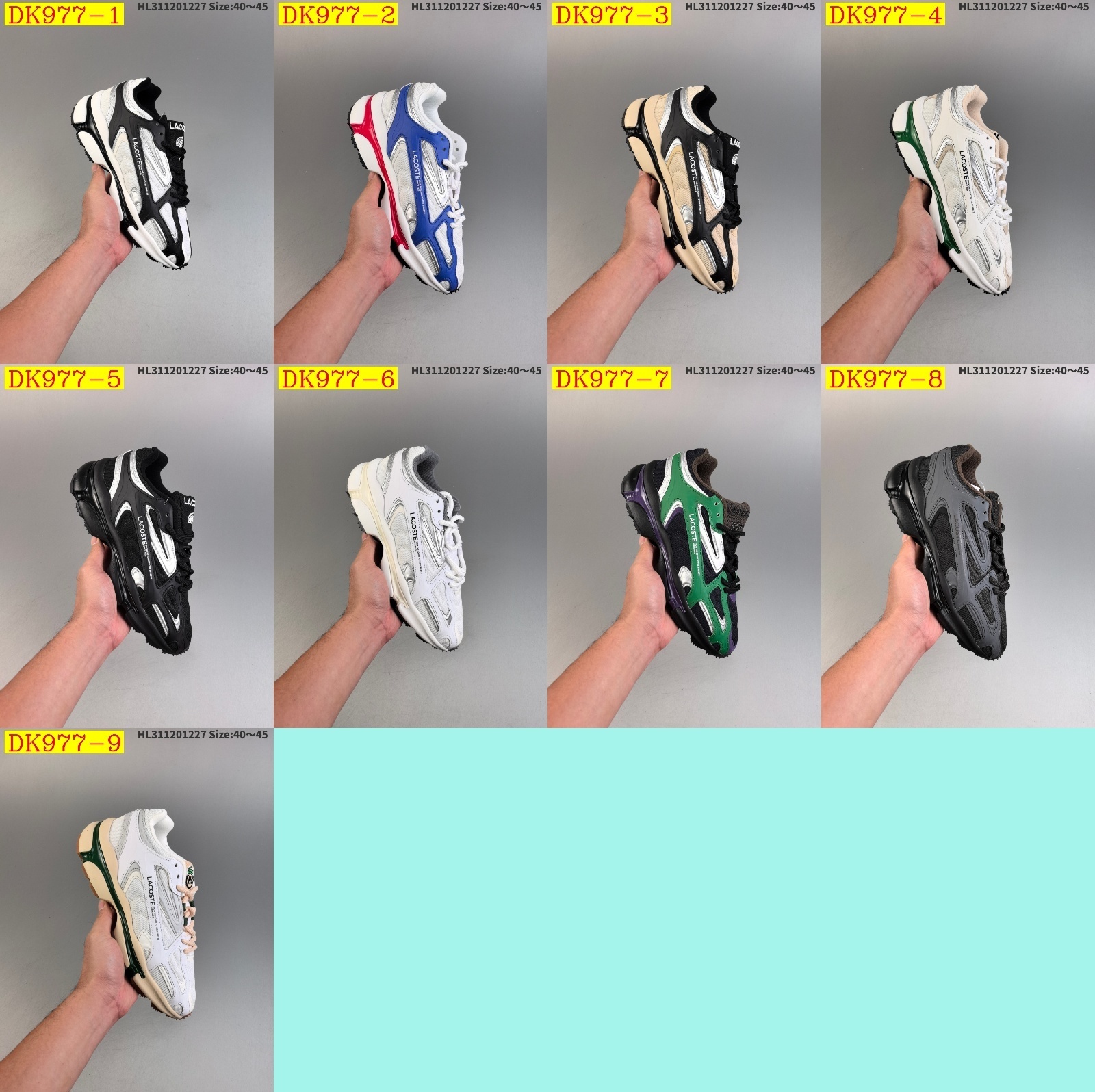 51$ dh LACOSTE L003 2K24 size 40-45 72441035515 DK977 gallery