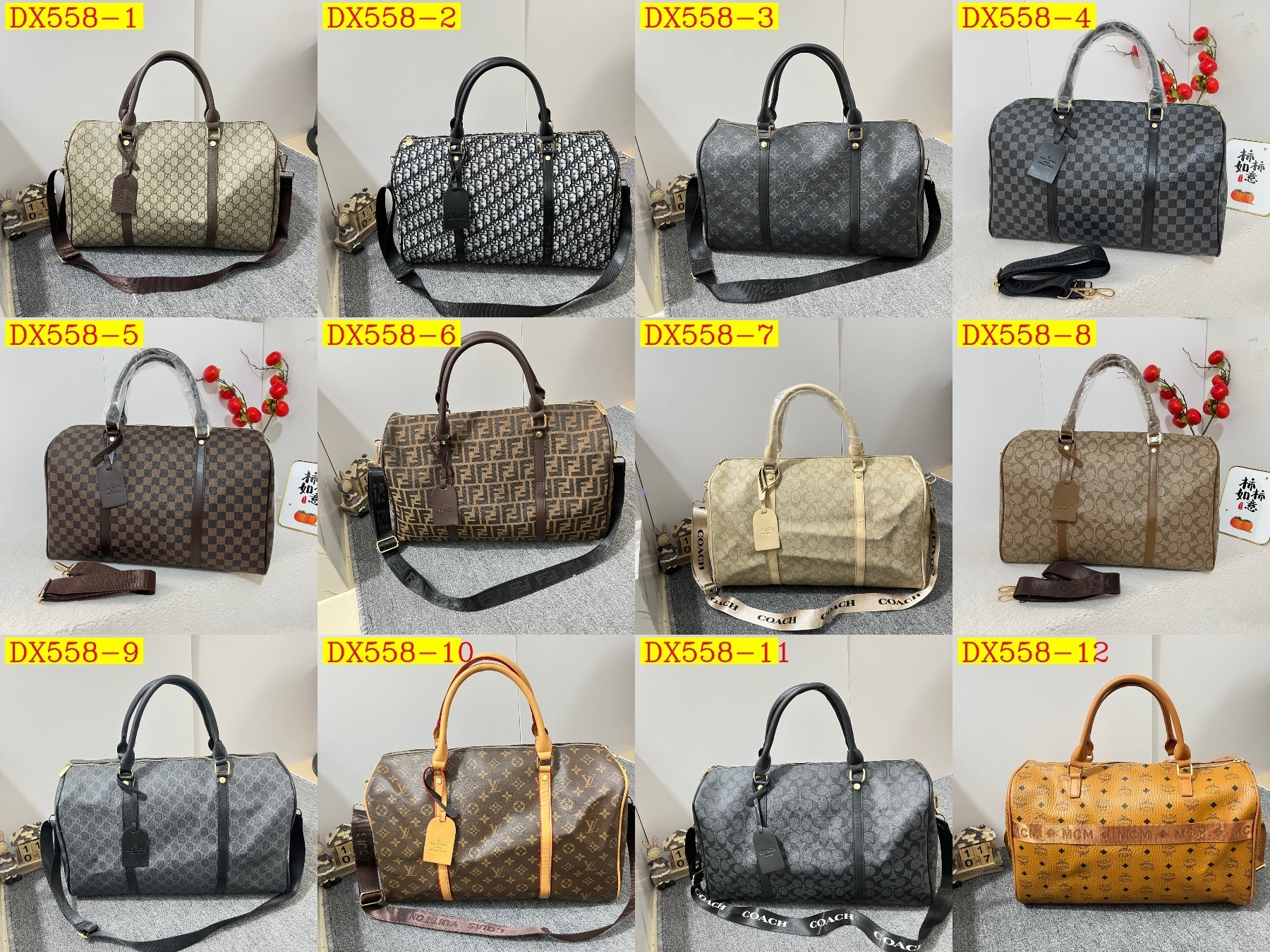 51$ dh LV 3829 Travelling bag size 43X29X22 cm 71452635514 DX558 gallery