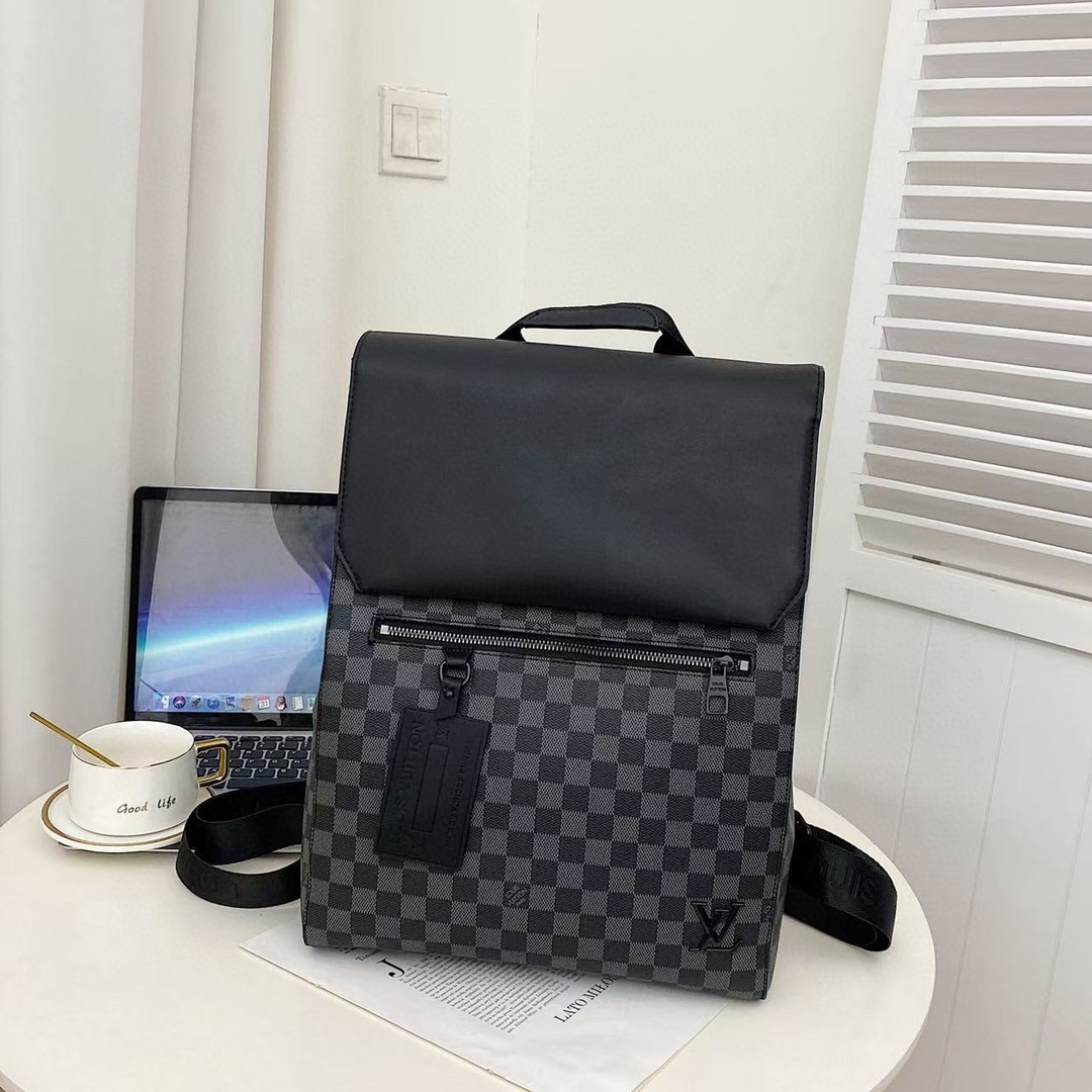 51$ dh LV PU Backpack bag size 29x39x13 cm 51487035518 DX446 gallery