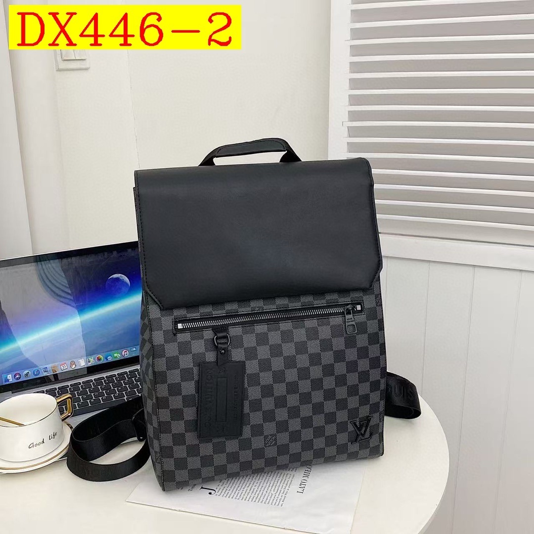 51$ dh LV PU Backpack bag size 29x39x13 cm 51487035518 DX446 gallery