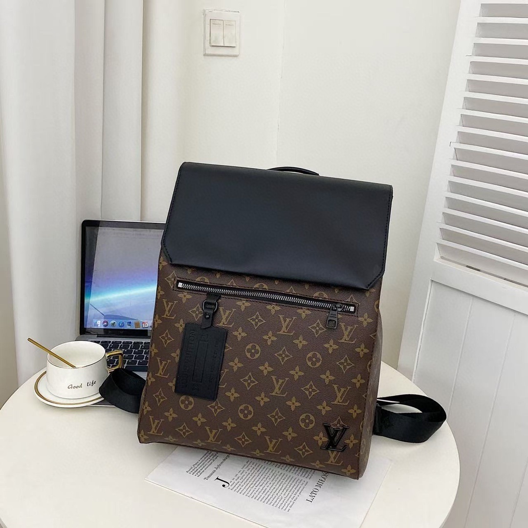 51$ dh LV PU Backpack bag size 29x39x13 cm 51487035518 DX446 gallery