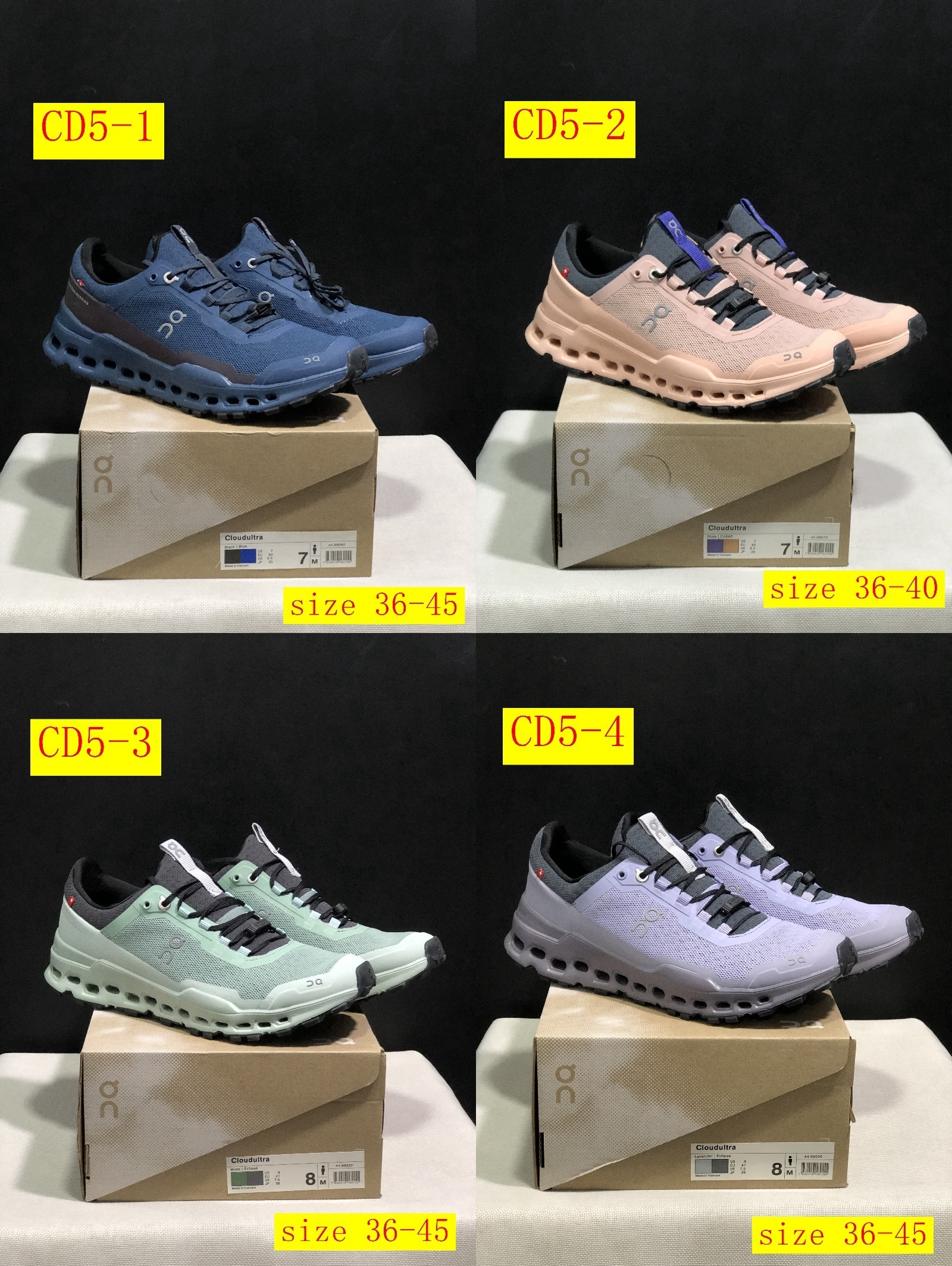 51$ dh On Cloud Ultra size 36-45 CD5 gallery
