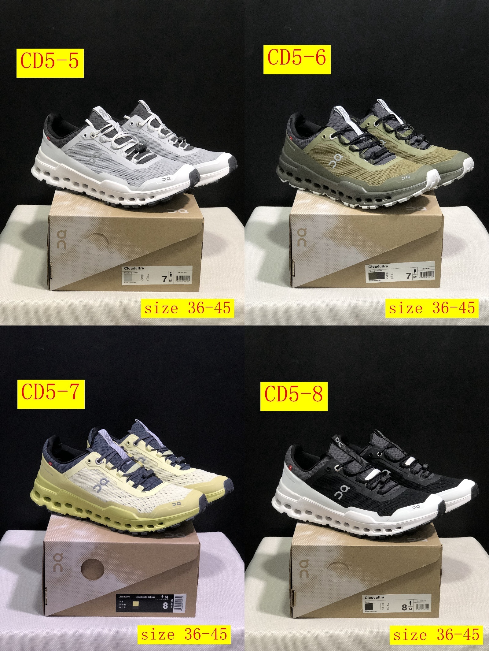 51$ dh On Cloud Ultra size 36-45 CD5 gallery