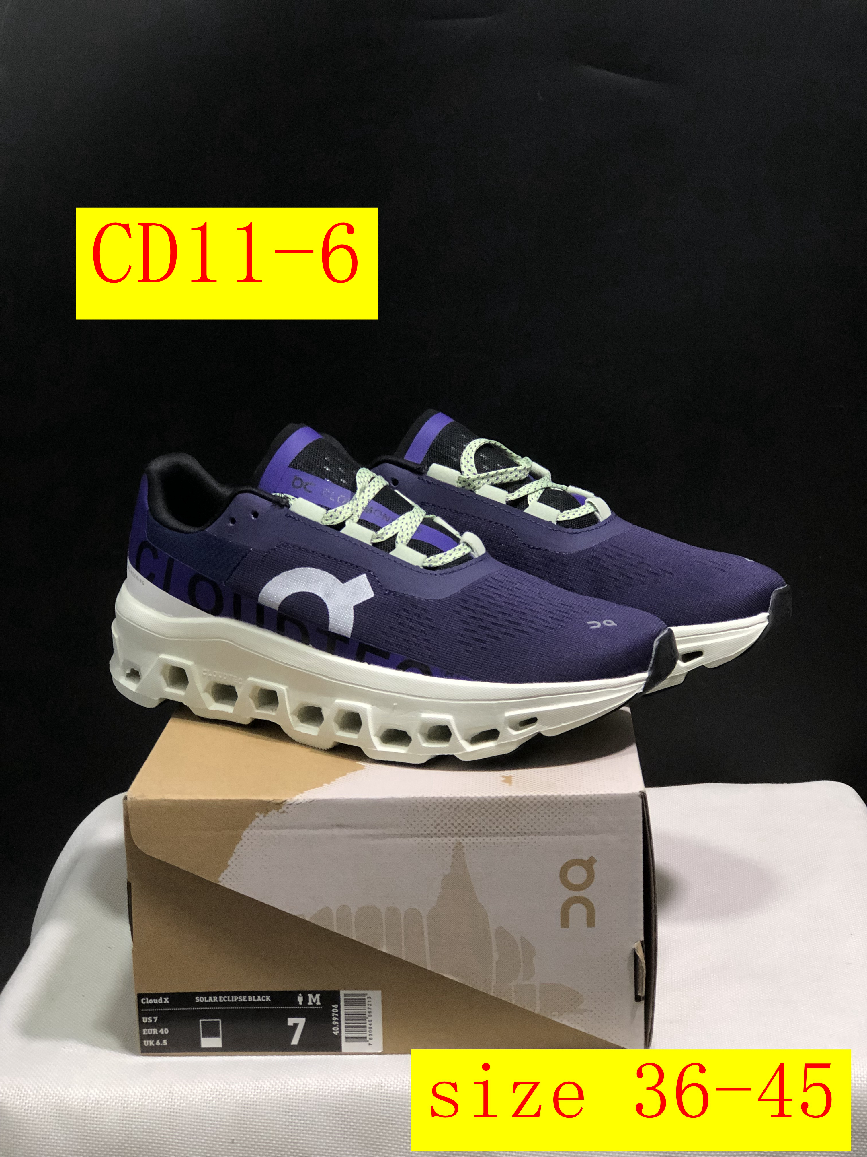 51$ dh On Cloudmonster size 36-45 CD11 gallery