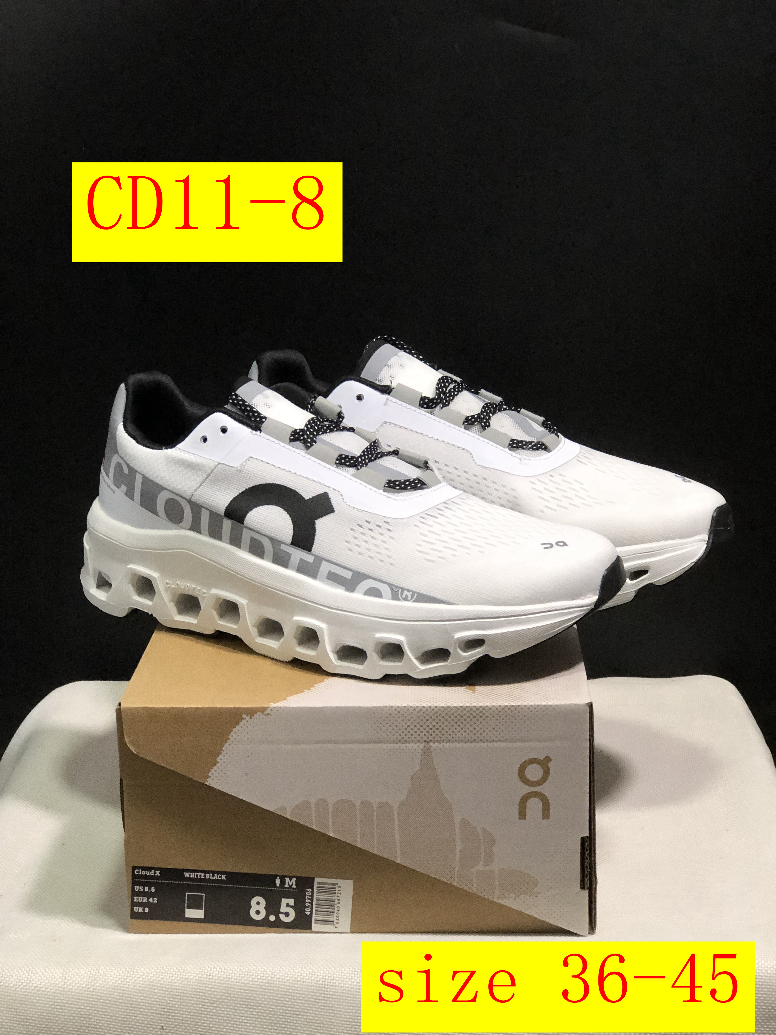 51$ dh On Cloudmonster size 36-45 CD11 gallery