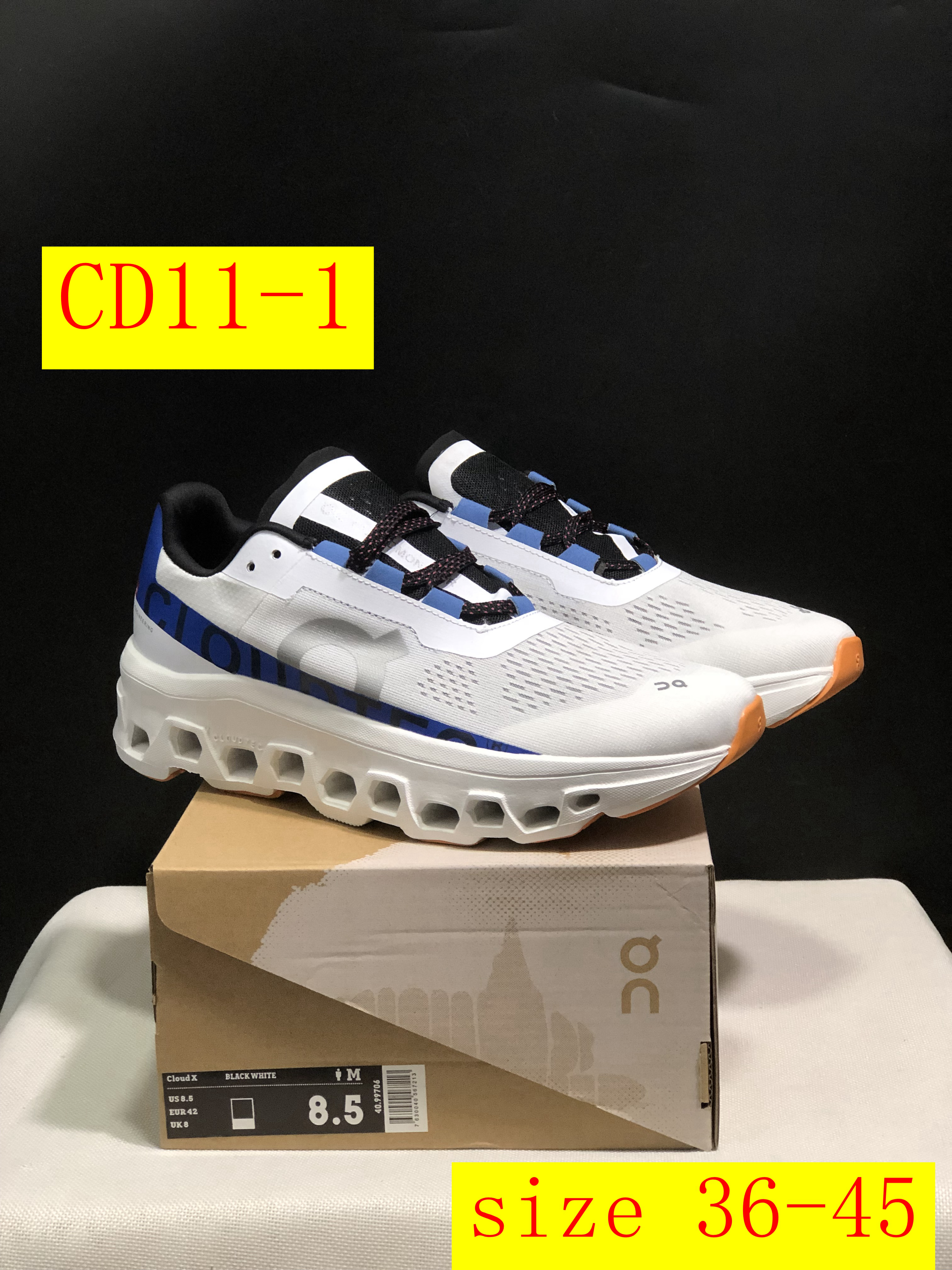 51$ dh On Cloudmonster size 36-45 CD11 gallery