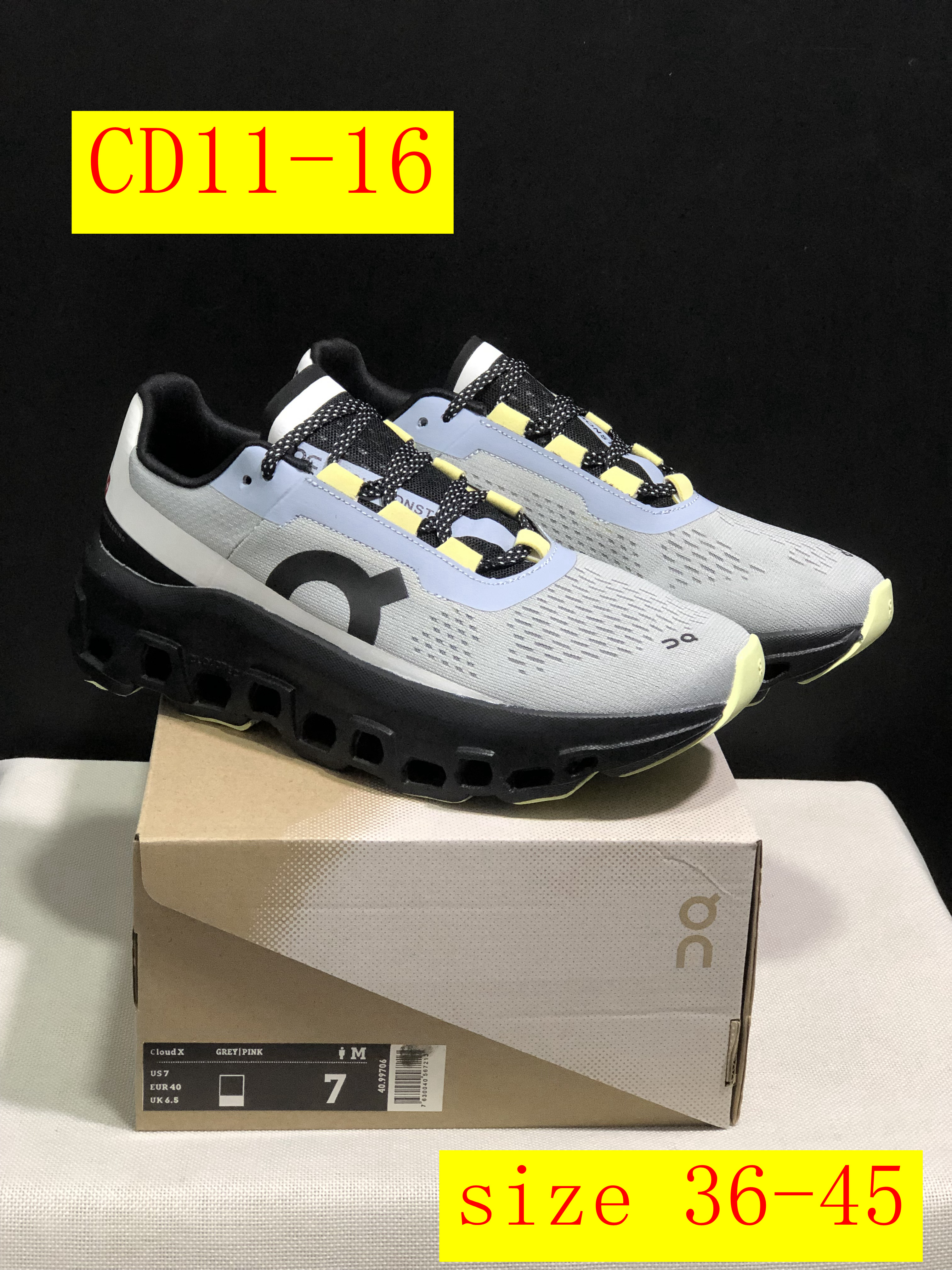 51$ dh On Cloudmonster size 36-45 CD11 gallery