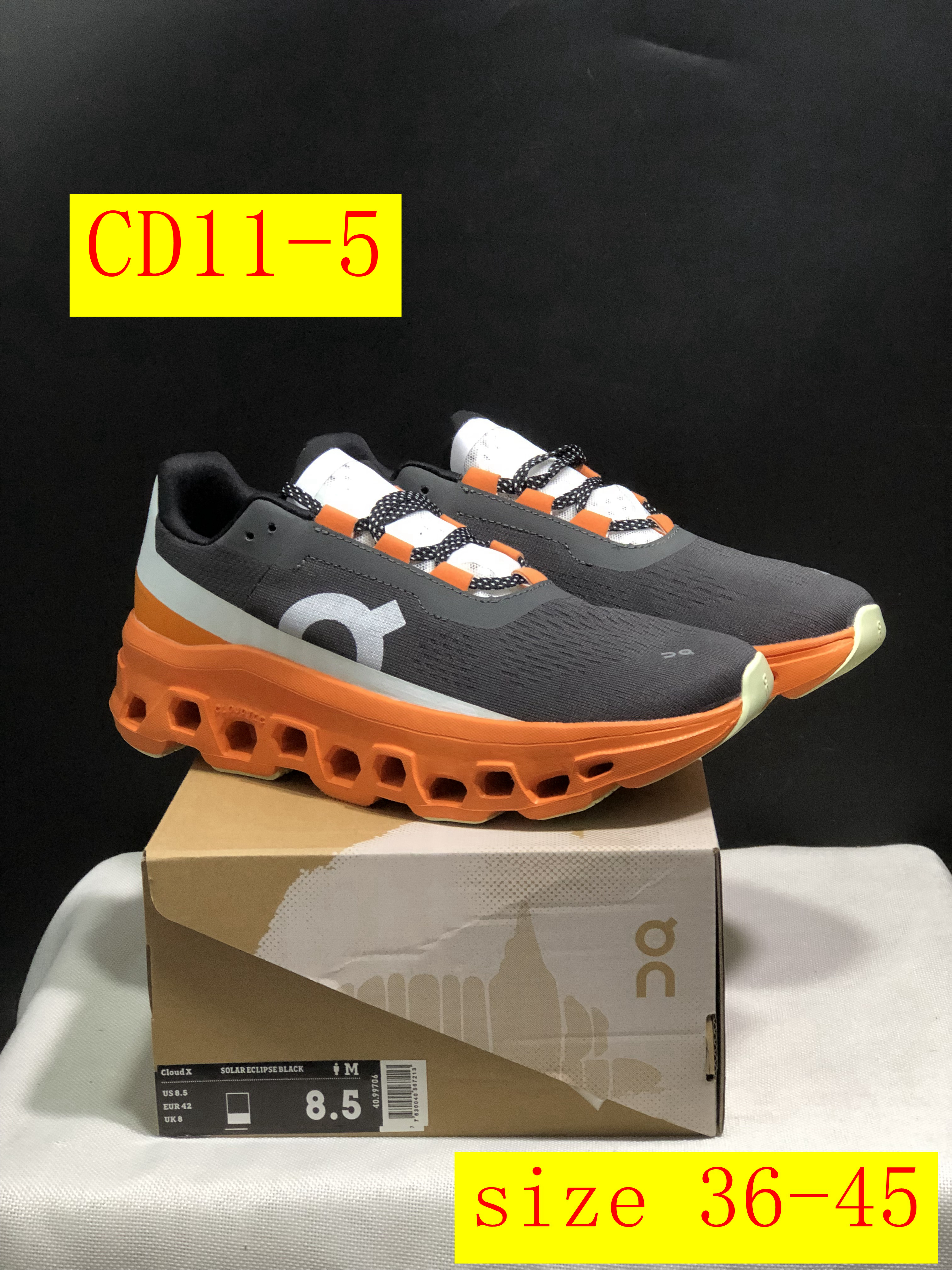 51$ dh On Cloudmonster size 36-45 CD11 gallery