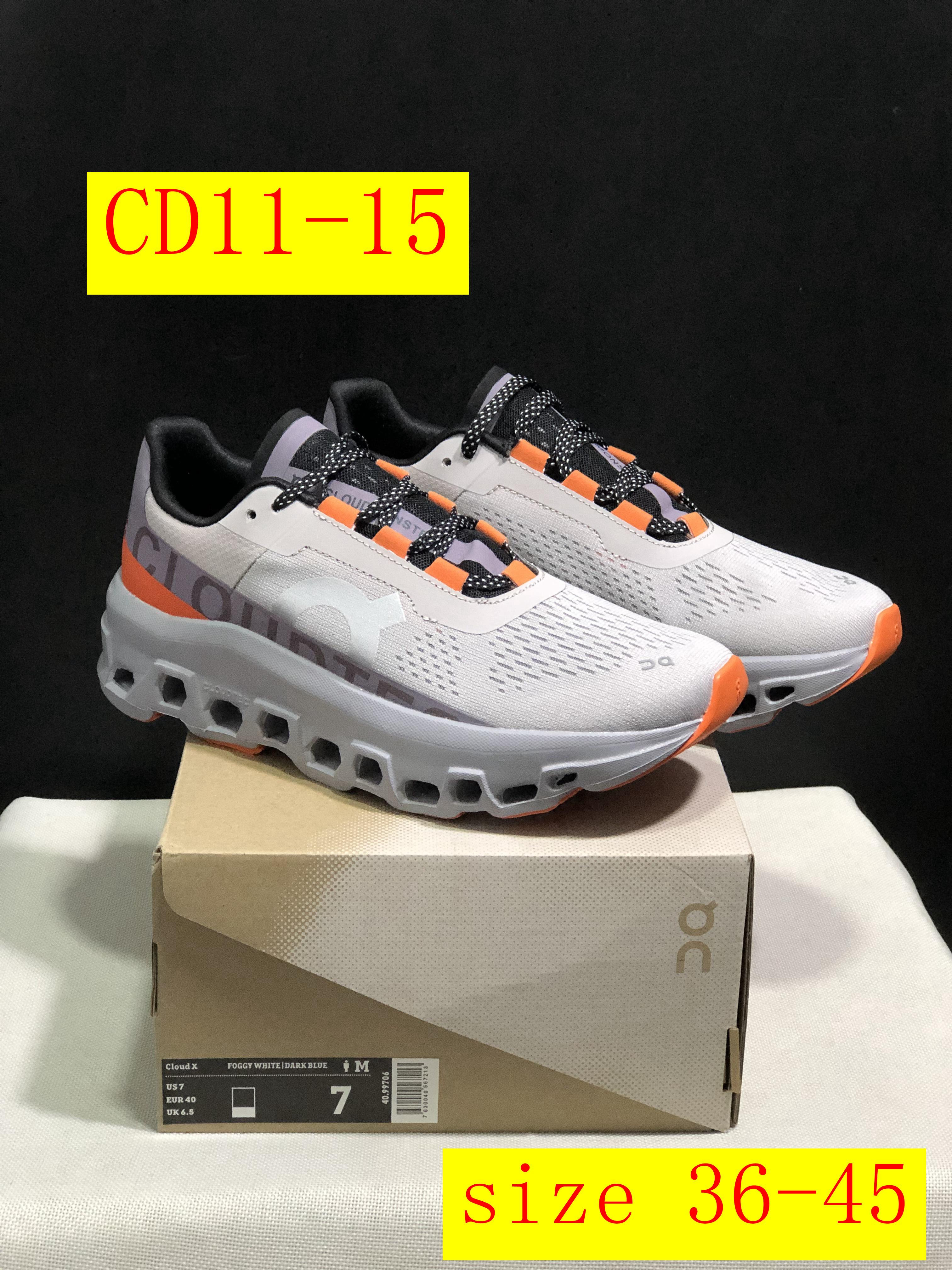 51$ dh On Cloudmonster size 36-45 CD11 gallery